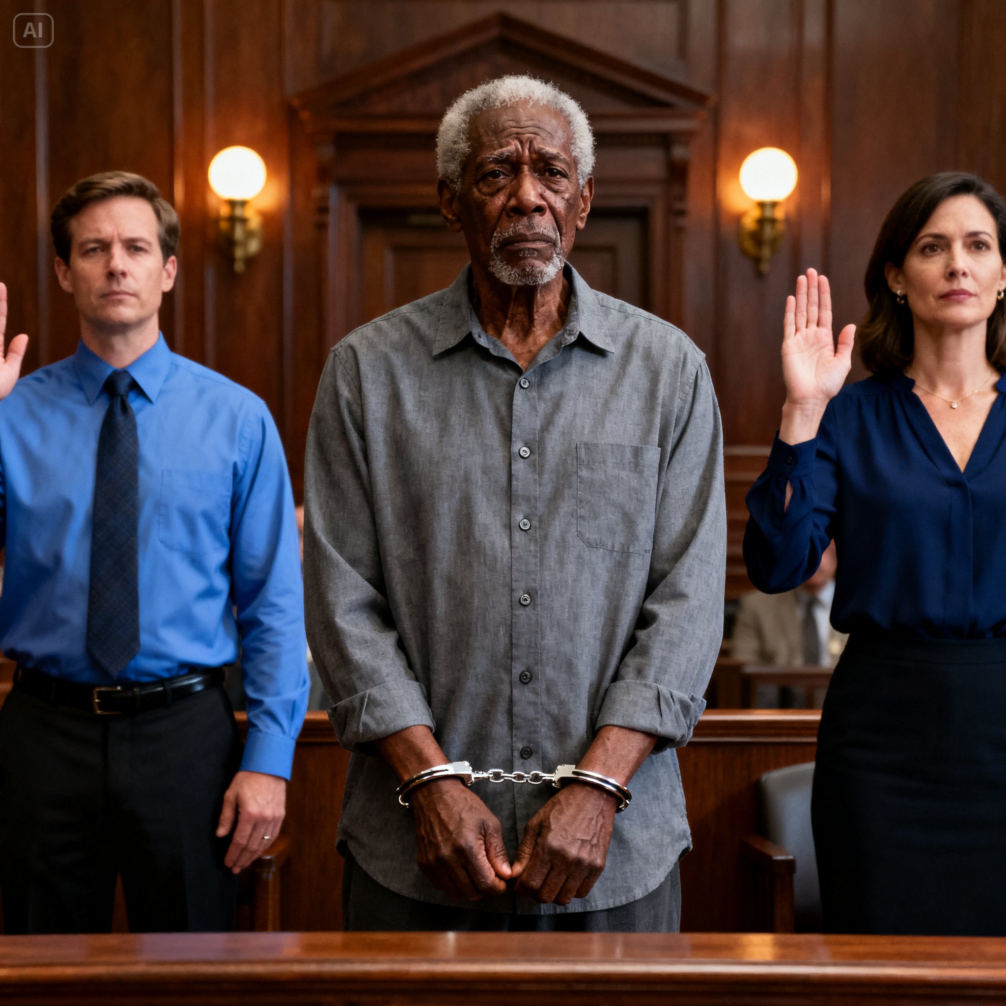 A black man adopted two homeless white children; 20 years later, they overturned his life sentence…