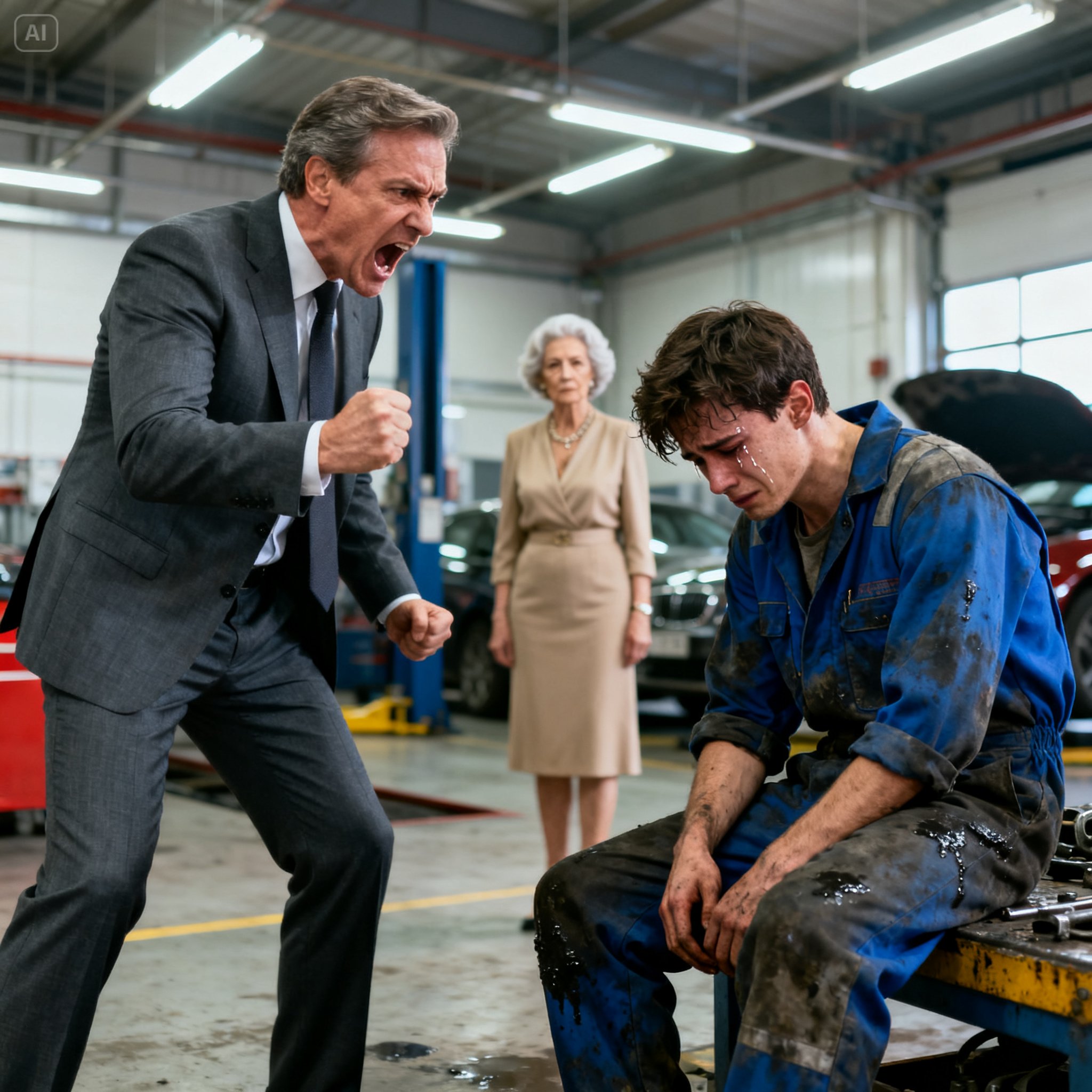 He repaired an old woman’s car for free and was fired… but days later, he discovered who she really was.