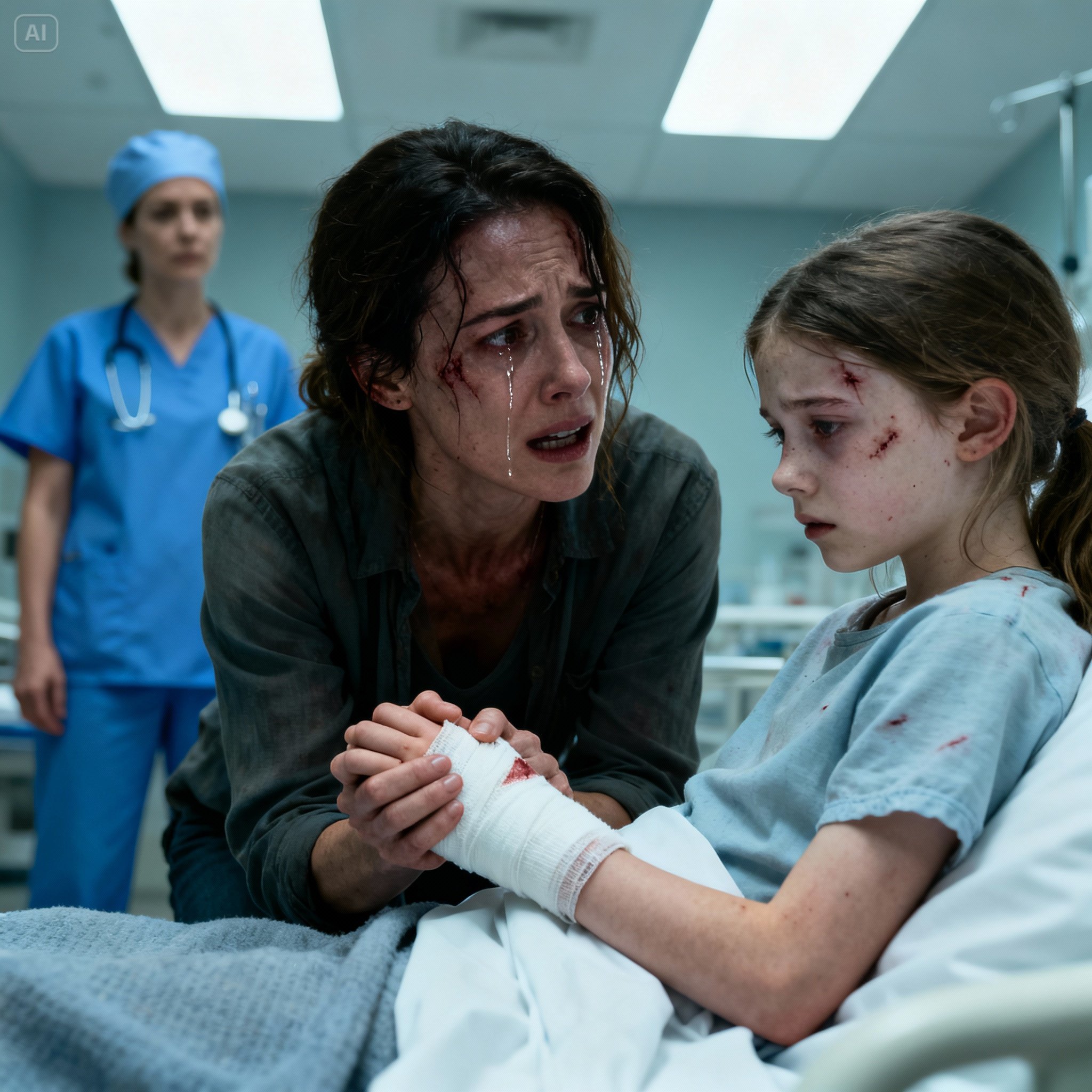 “The hospital called in a panic: my 8-year-old daughter was punished for being hungry, and the truth captured by the cameras destroyed an entire family”