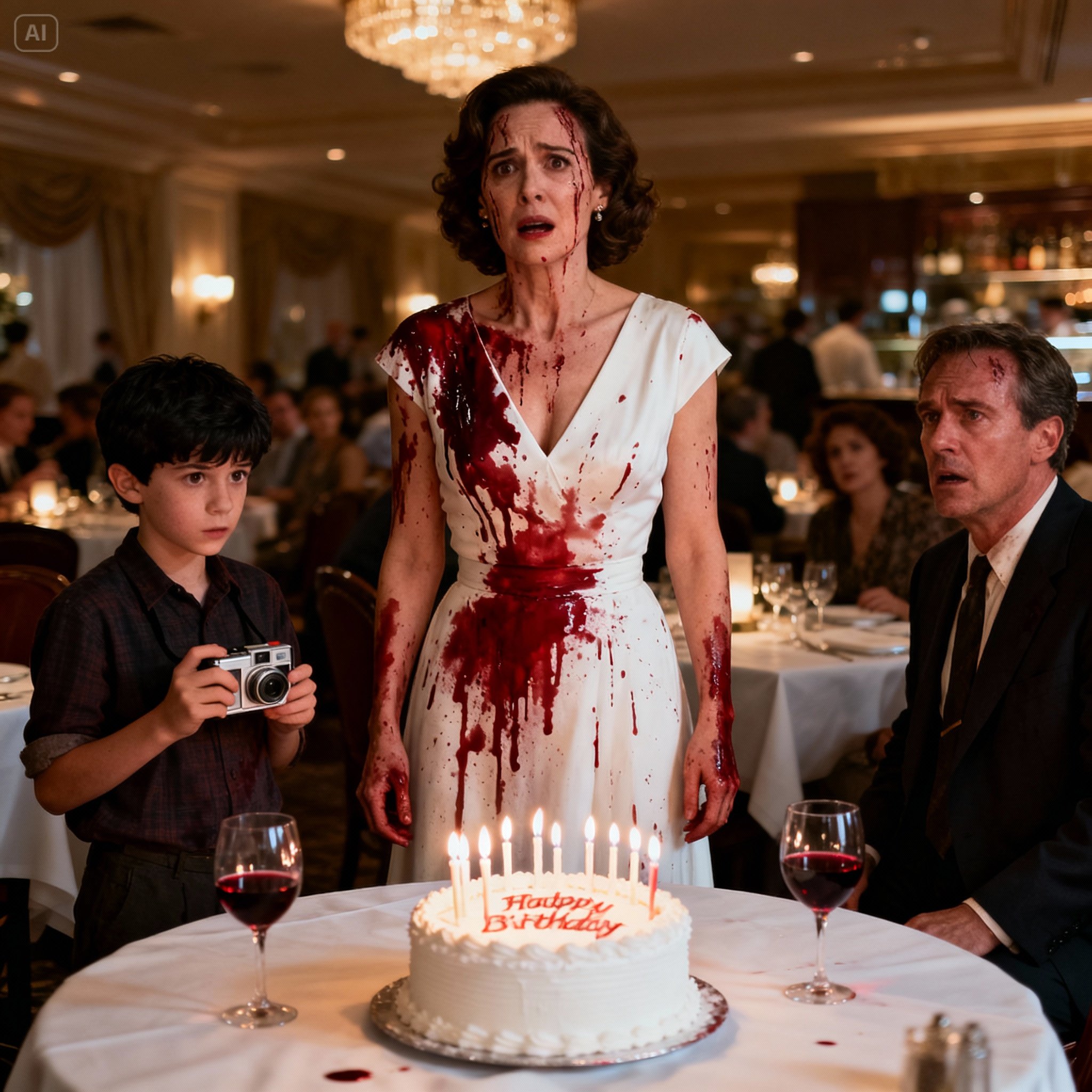 MY HUSBAND HUMILIATED ME AT HIS MOTHER’S BIRTHDAY, BUT MY TEN-YEAR-OLD SON PULLED OUT A CAMERA AND REVEALED A 15-MILLION-PESO SECRET