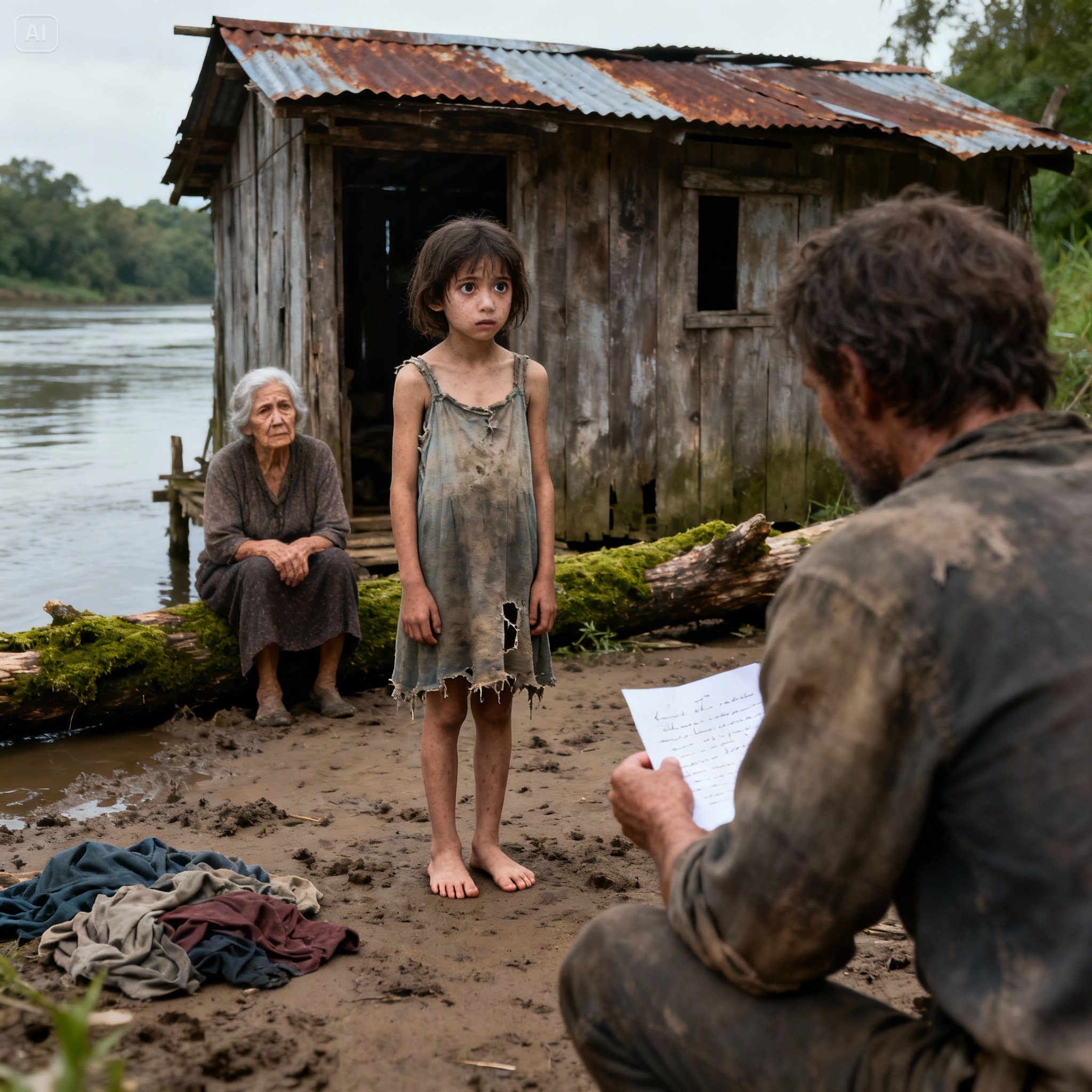 “Walking Along The River, I Saw A Skinny Girl Emerge From A Tattered Tent It Was My 5-Year-Old Granddaughter ‘Mom And I Live Here,’ She Said I Uncovered A Shocking Truth About My Estranged Daughter… And Then…”