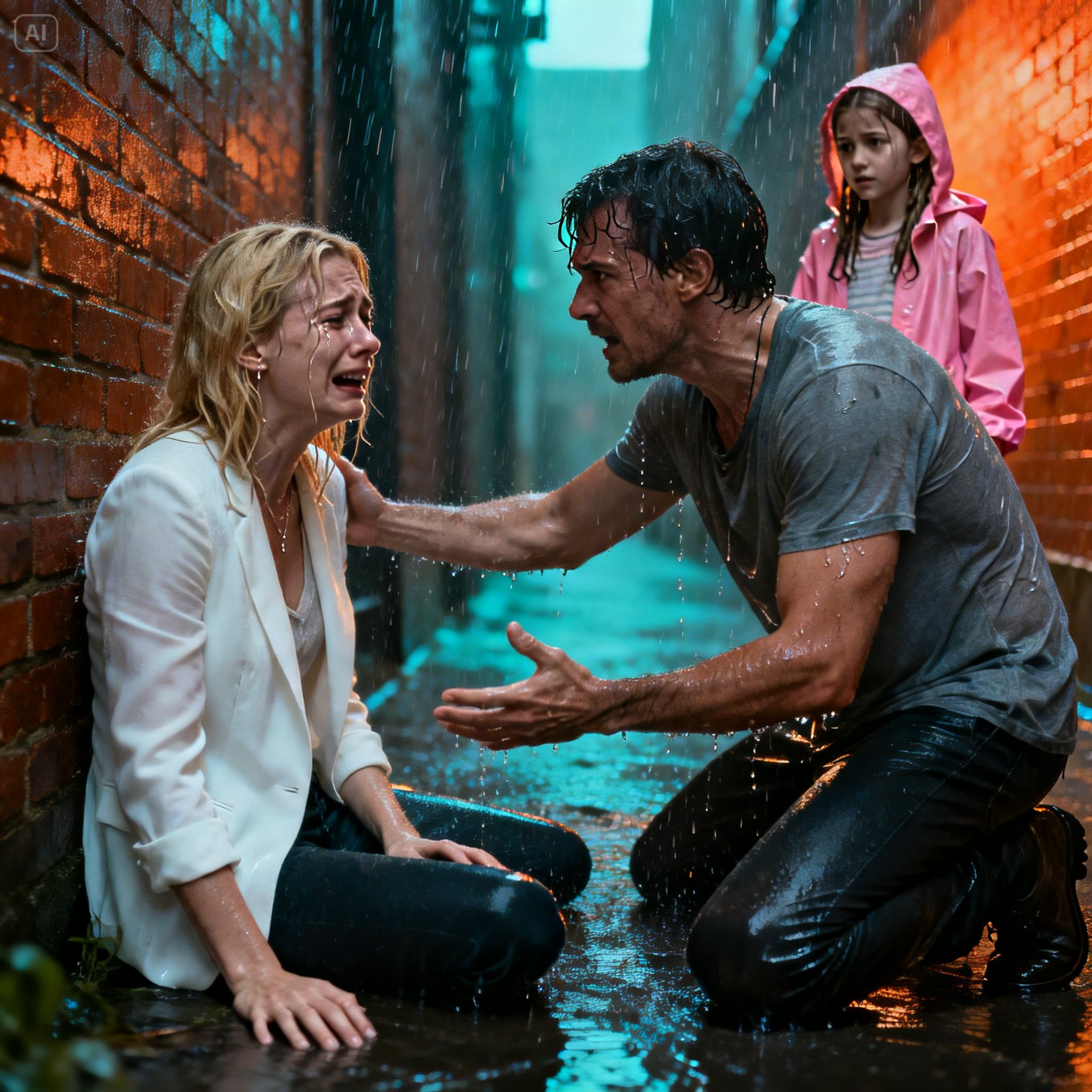 “Don’t do anything to me,” the millionaire pleaded… what the single father did left her speechless.