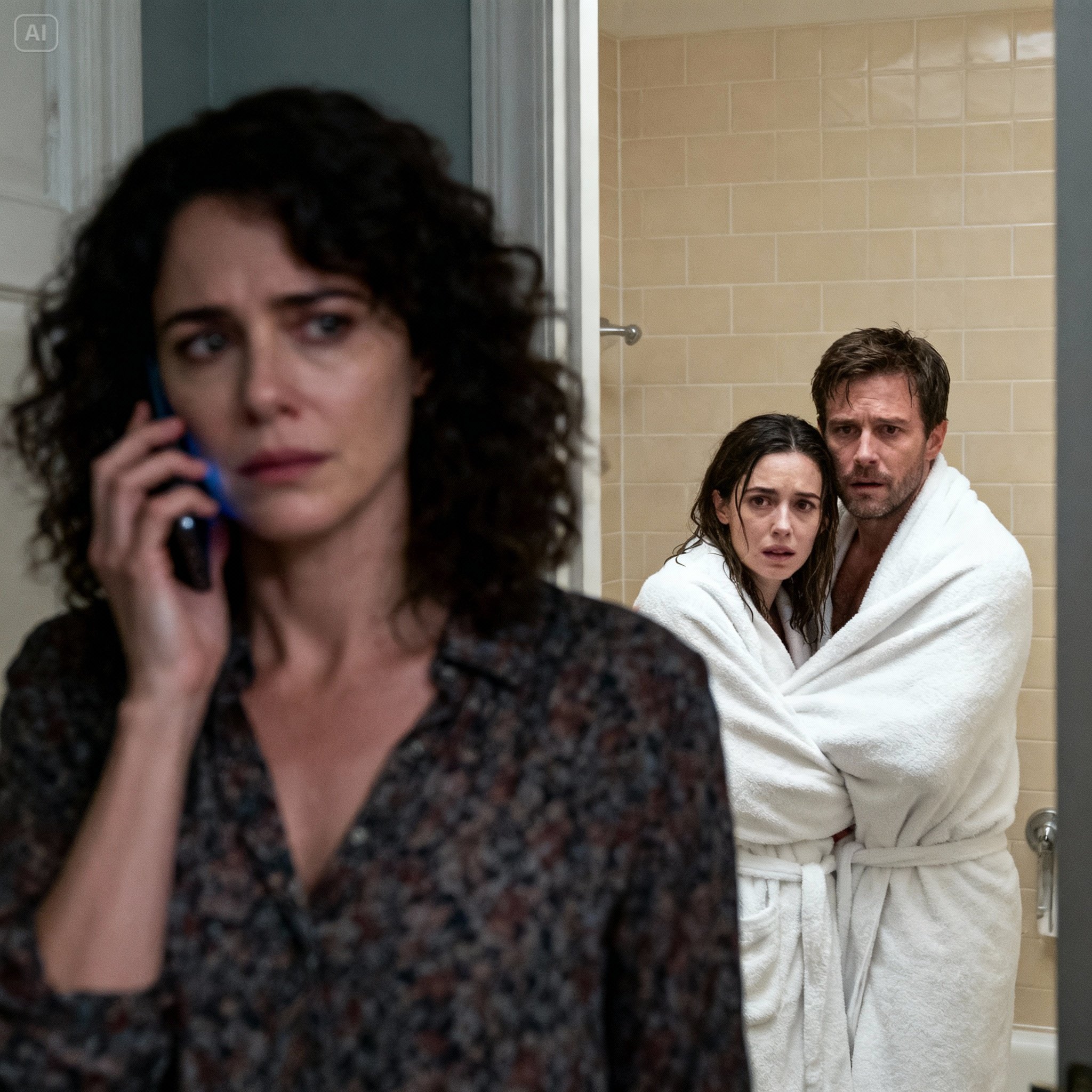 “I caught my husband and the neighbor having an affair in the bathroom. I didn’t make a scene. I simply locked the door, shut off the water, and called her husband to ‘fix the plumbing’.”