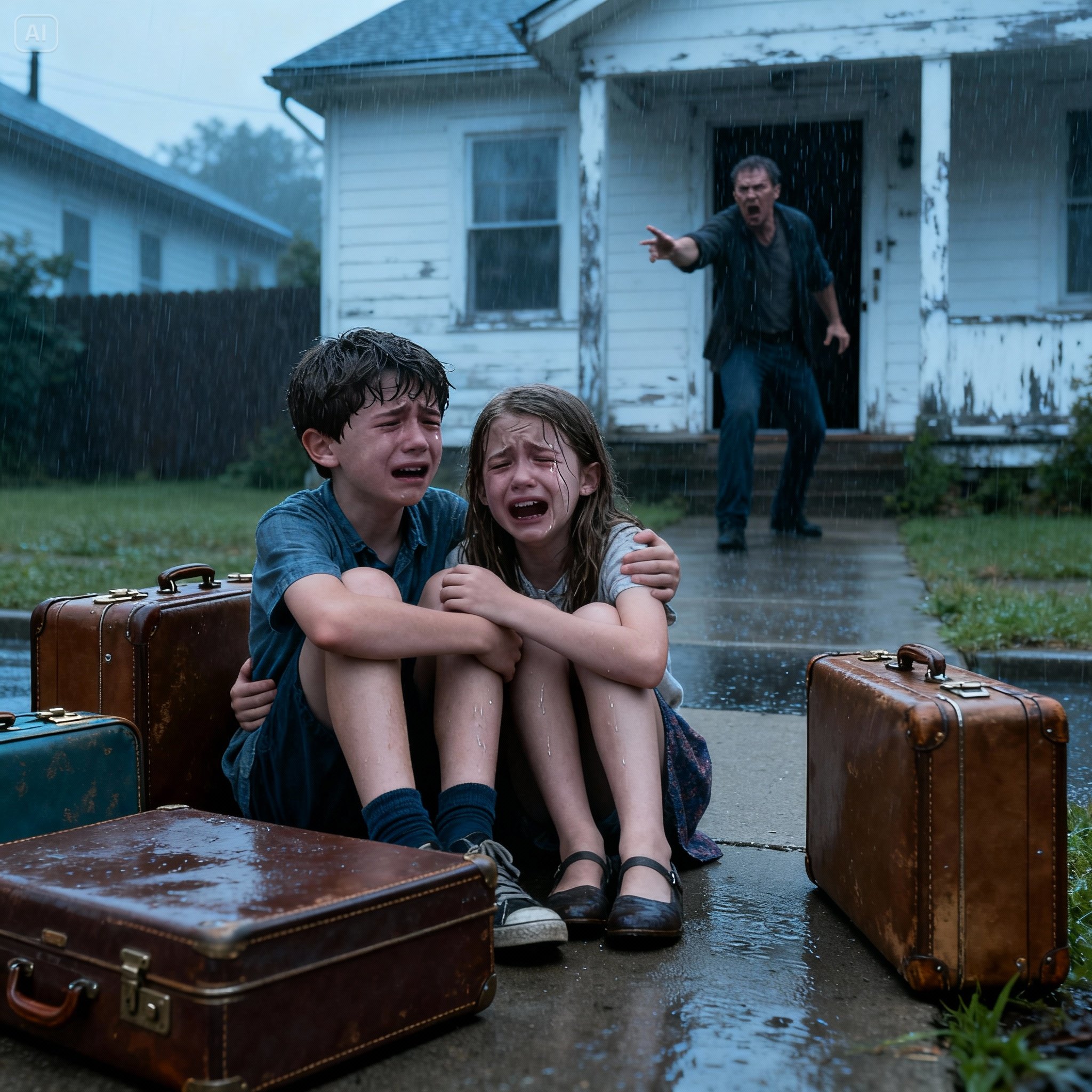 Their Stepfather Threw Them Out in the Rain — 10 Years Later, They Returned with a Letter That Changed Everything