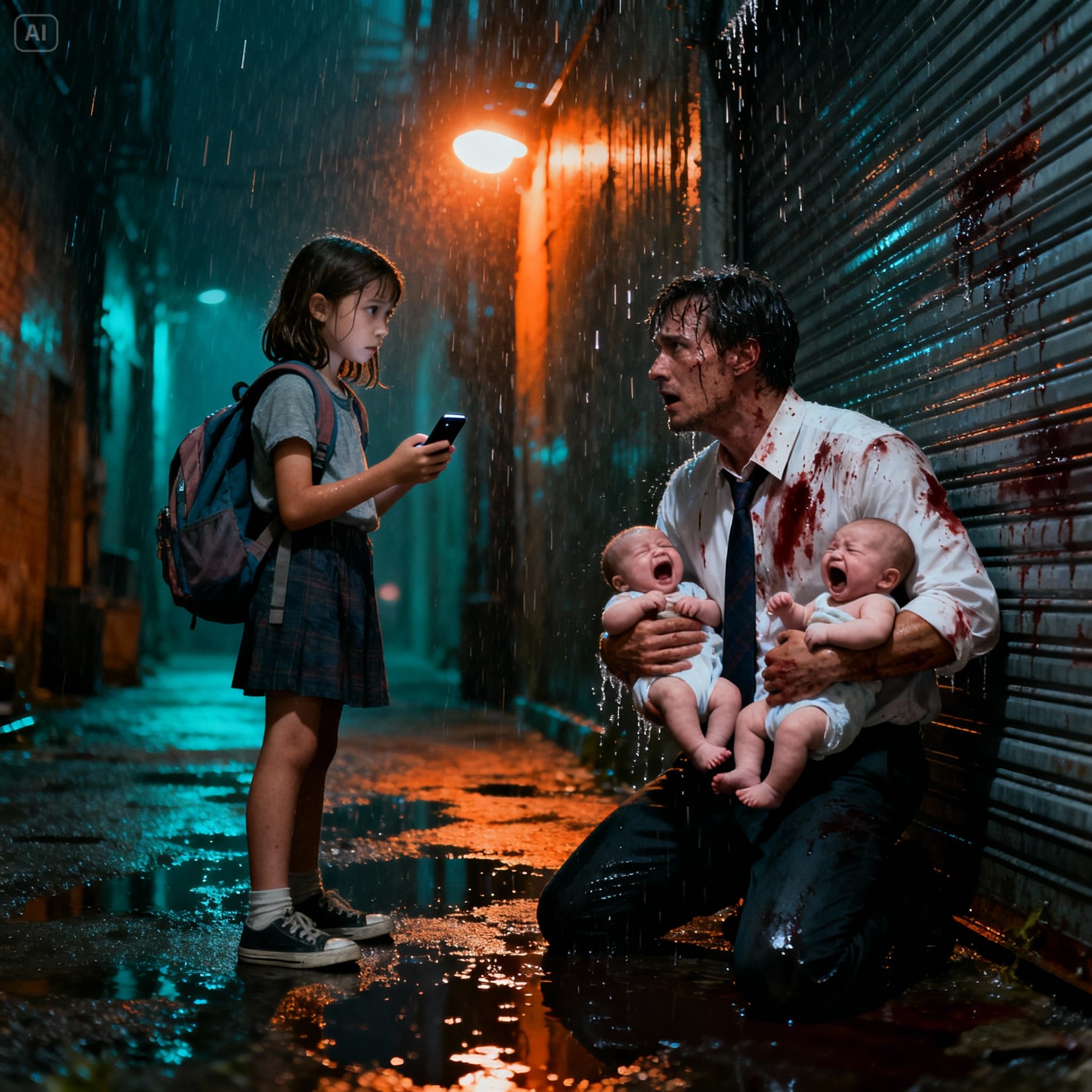 Hungry Girl Found Him Shot and Holding His Twins — She Didn’t Know He Was the Billionaire Skye Jackson always took the long route home.