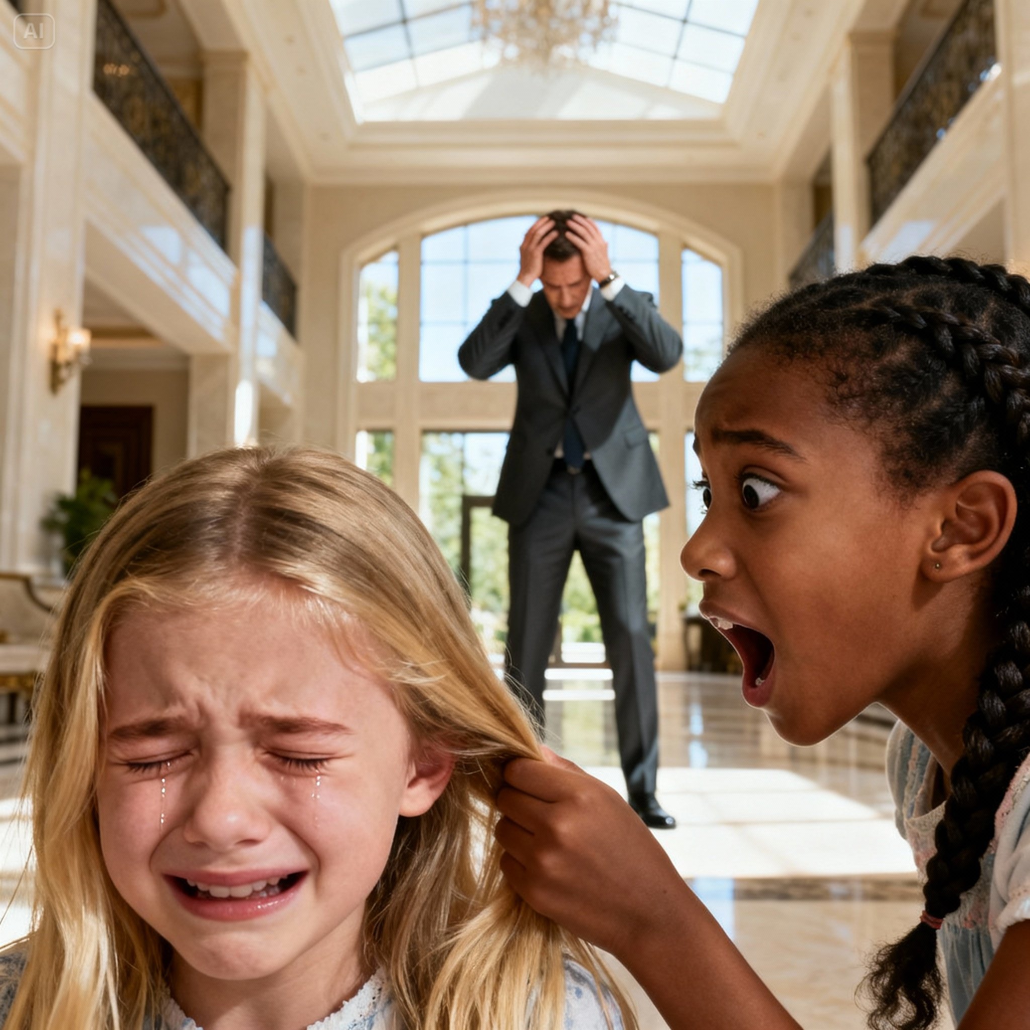 A billionaire’s daughter suffered daily, until a little girl found something horrific in her hair.