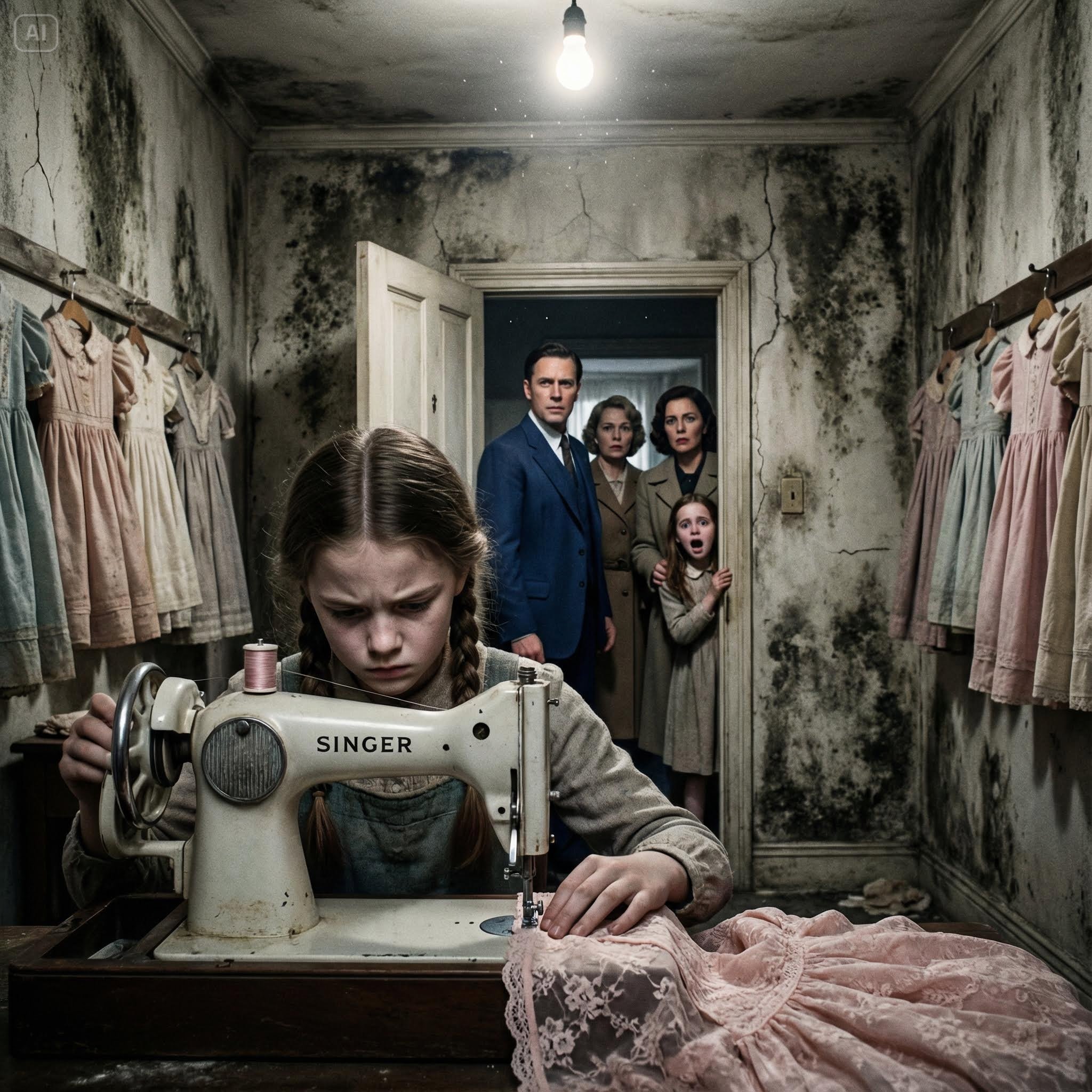 MILLIONAIRE PICKS UP HIS DAUGHTER’S DRESS AND FINDS A GIRL… WHAT SHE TELLS HIM FILLS HIM WITH RAGE