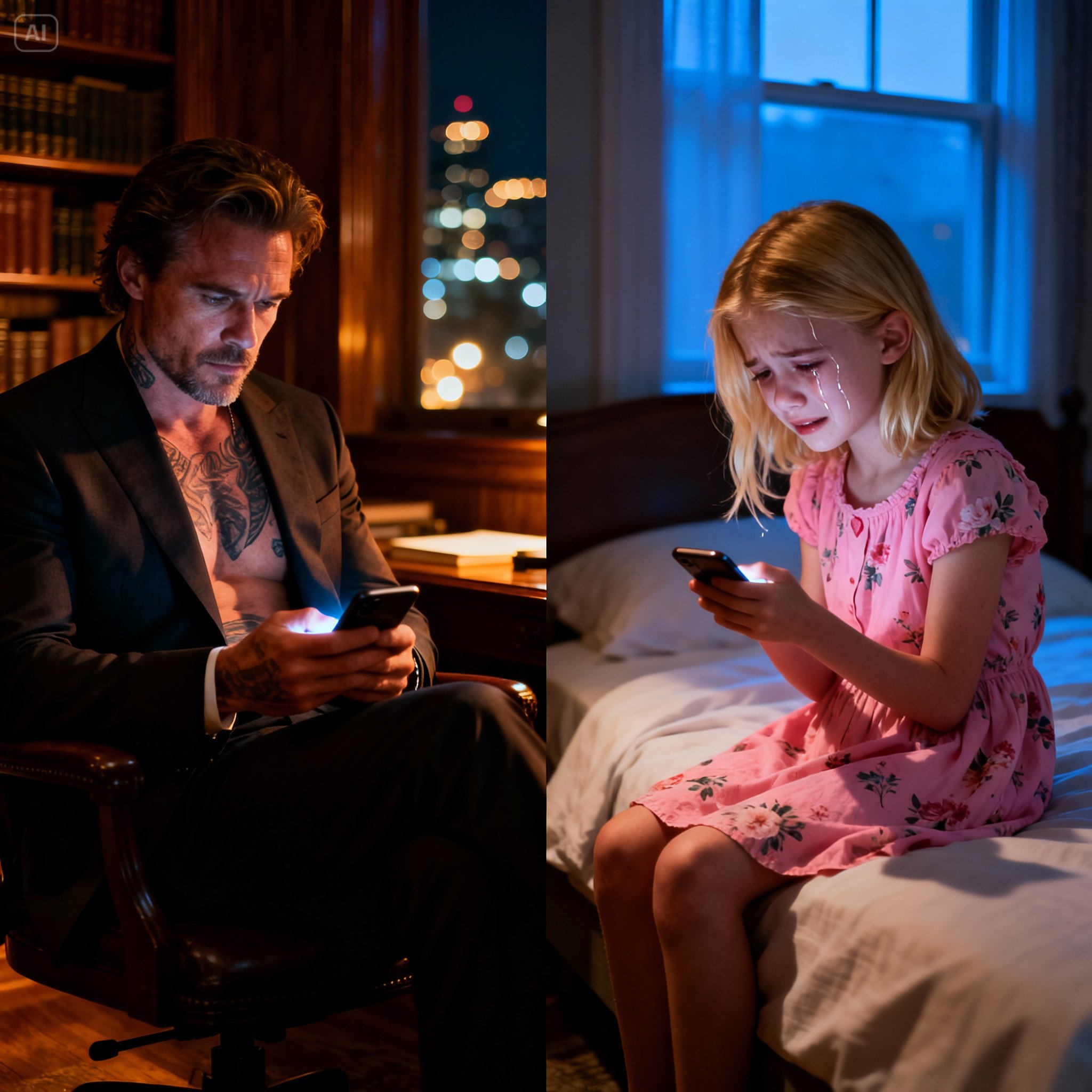 “Little Girl Sent ‘He’s Hitting Mommy’ to the Wrong Number — Mob Boss: ‘I’m on my way'”