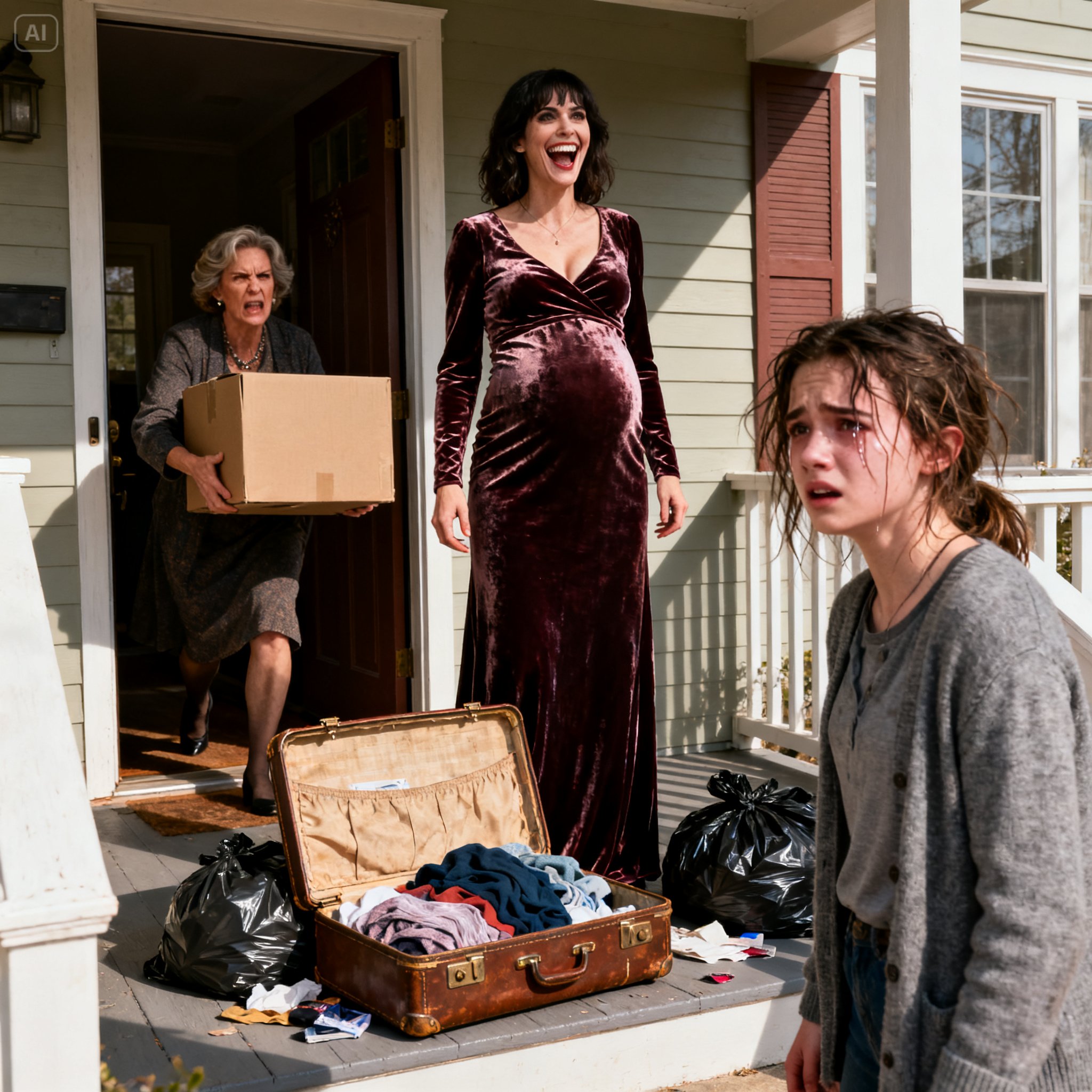 “My negligent father and manipulative stepmother tried to steal the house I bought with my own money, just to give it to my spoiled, pregnant stepsister. They thought I’d stay quiet like I always do. But the moment the lawyer entered the room, karma hit them harder than they ever expected.”