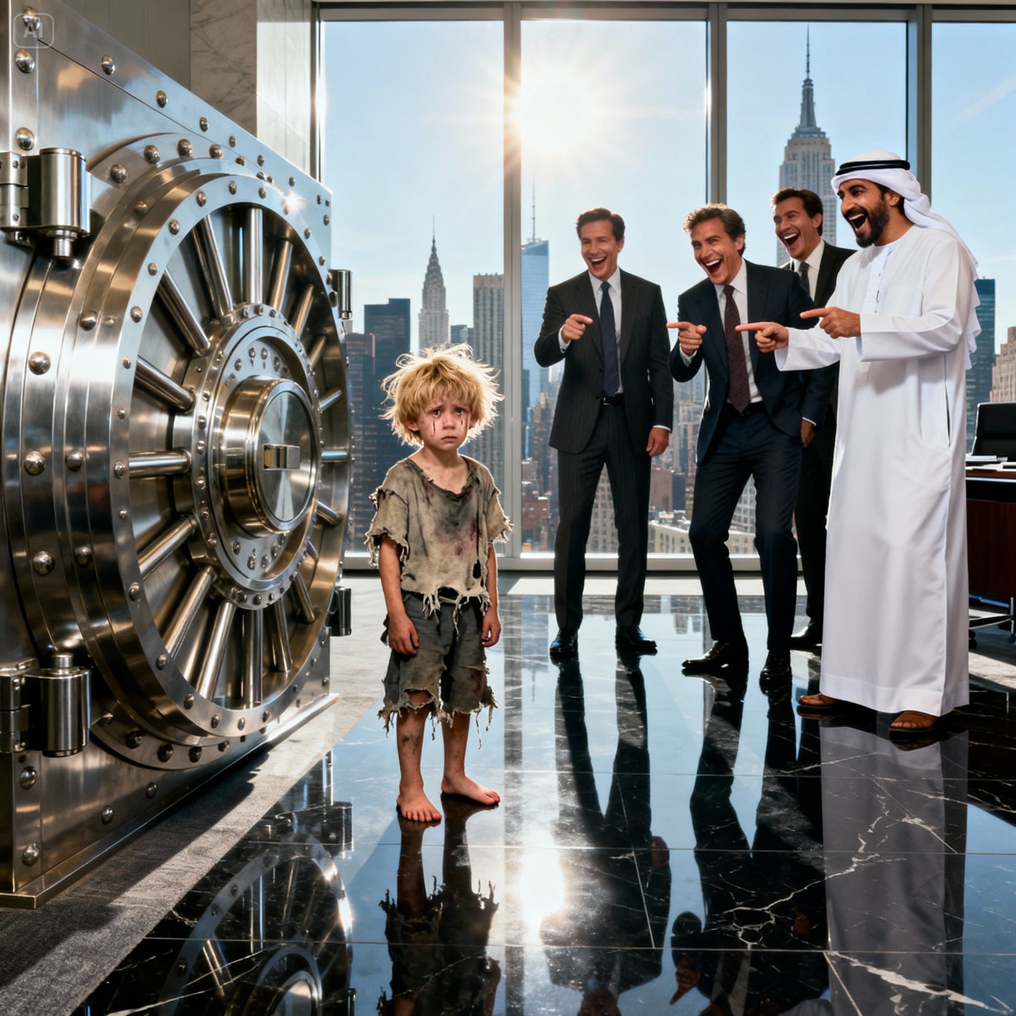 “OPEN THE SAFE AND 100 MILLION DOLLARS ARE YOURS!”, the millionaire joked, BUT THE POOR BOY SURPRISED HIM…