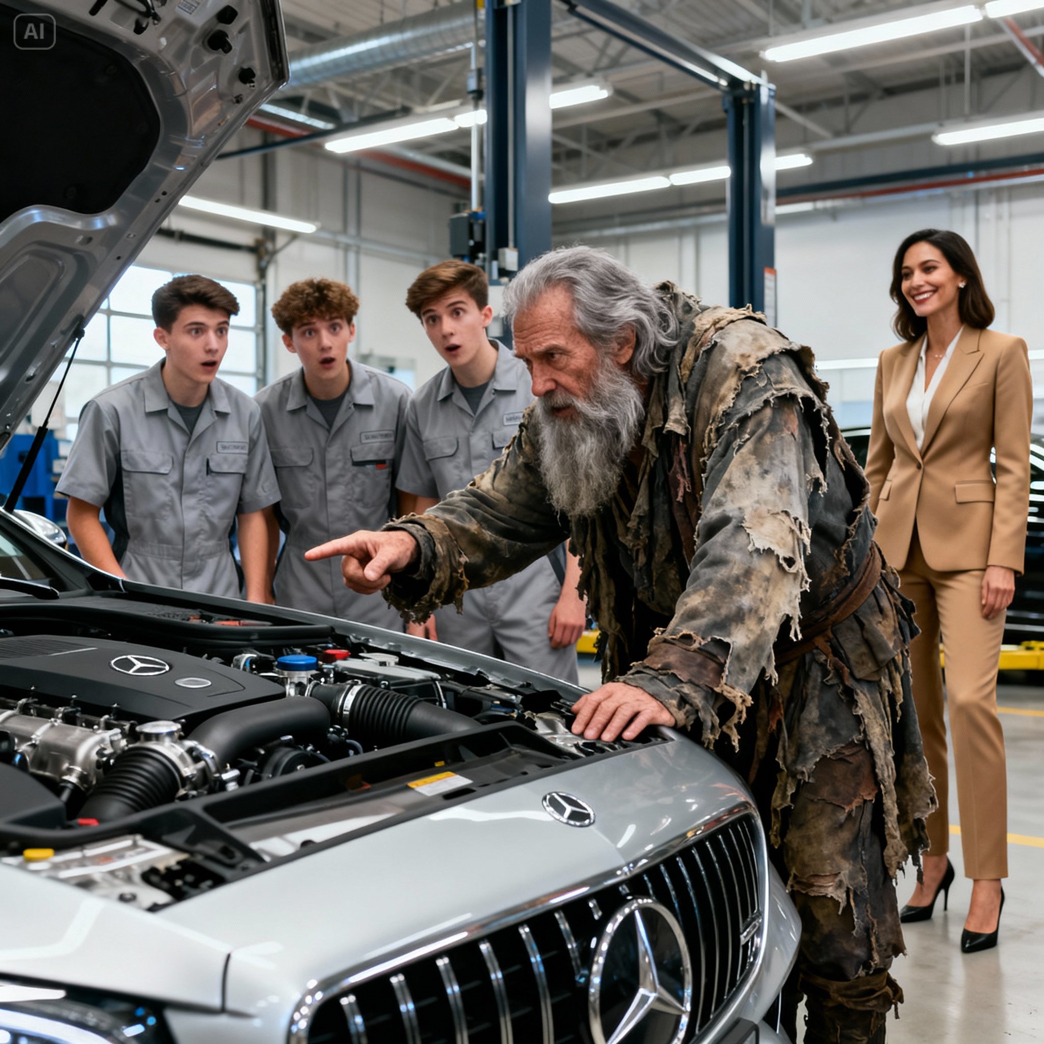 “‘CAN I FIX IT IN EXCHANGE FOR FOOD?’ — THEY MOCKED HIM, NEVER IMAGINING HE WAS A RACING LEGEND”