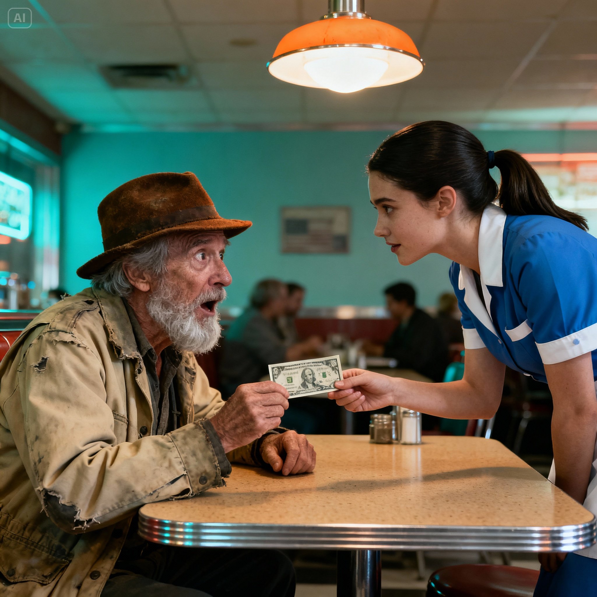 The Millionaire Left a $5 Tip to Test the Waitress — What She Said Rewrote His Will