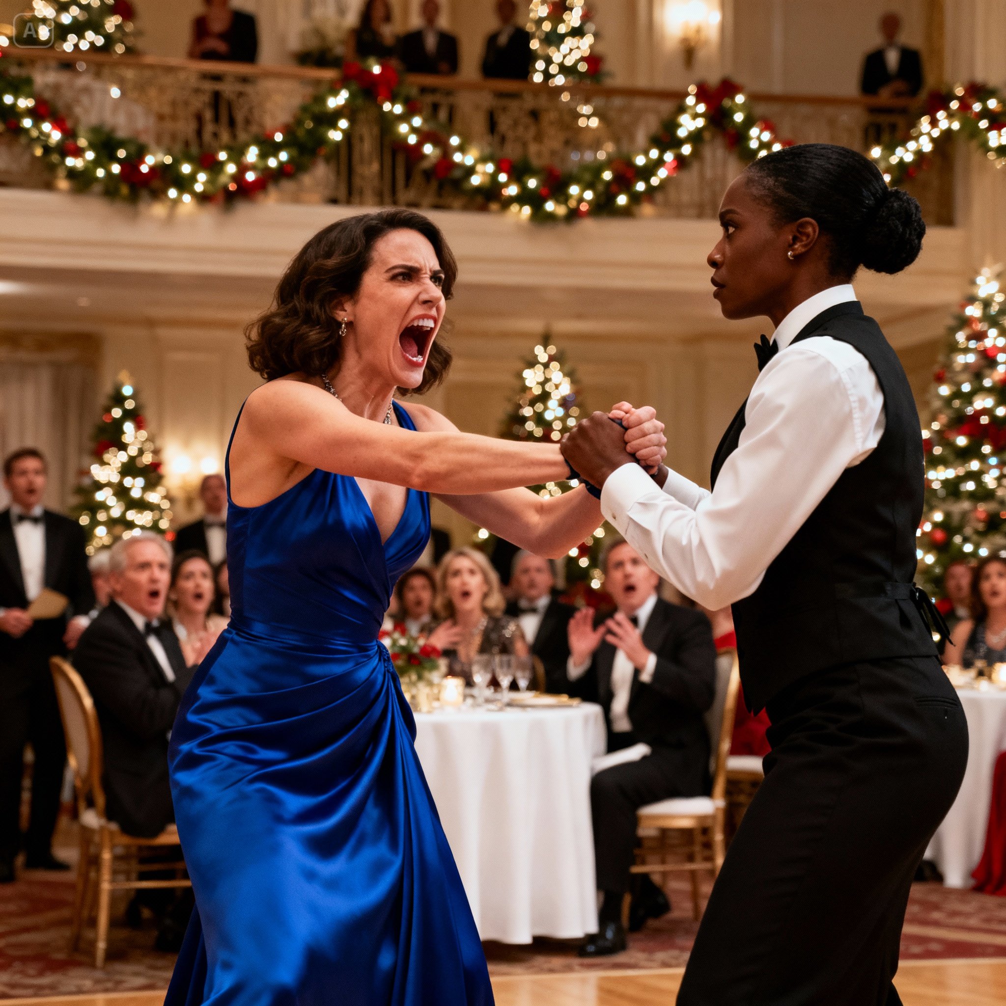 “Everyone feared the billionaire’s wife… until the new waitress humiliated her AND…”