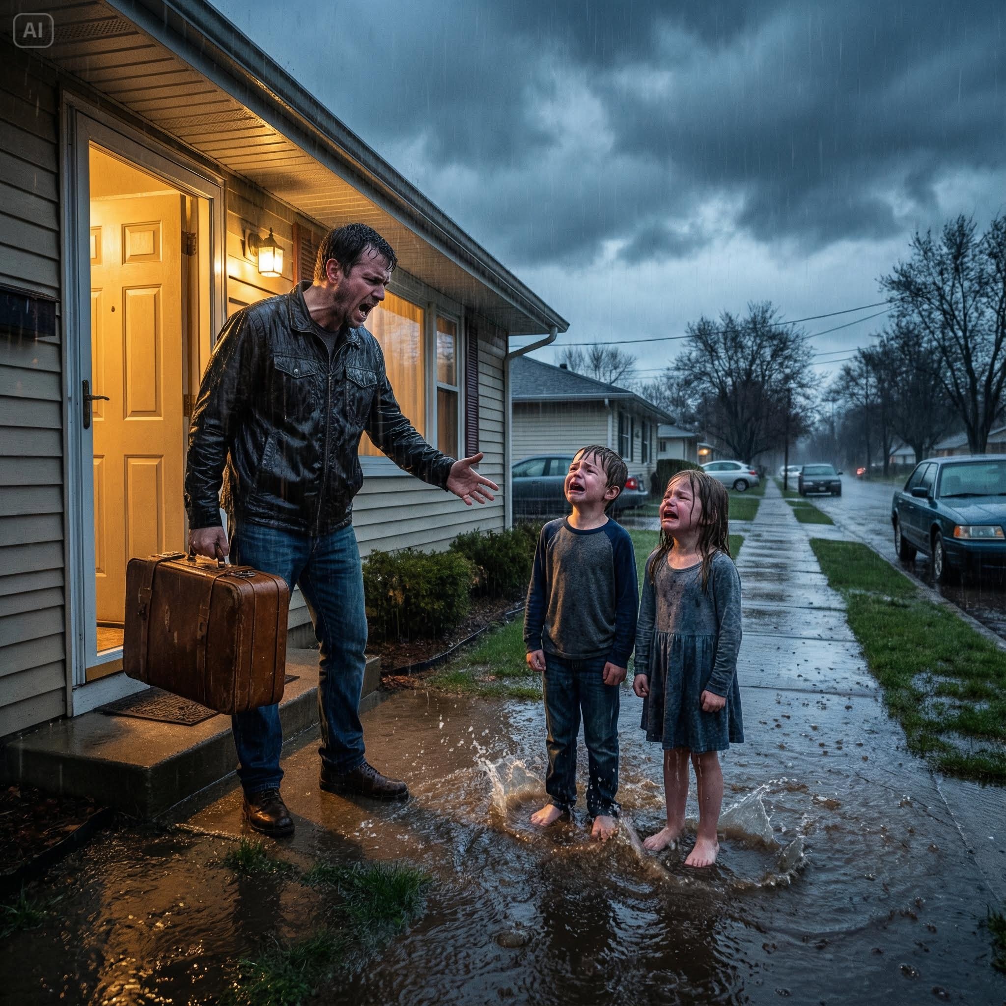 Their stepfather kicked them out into the rain — 10 years later, they returned with a letter that changed everything.
