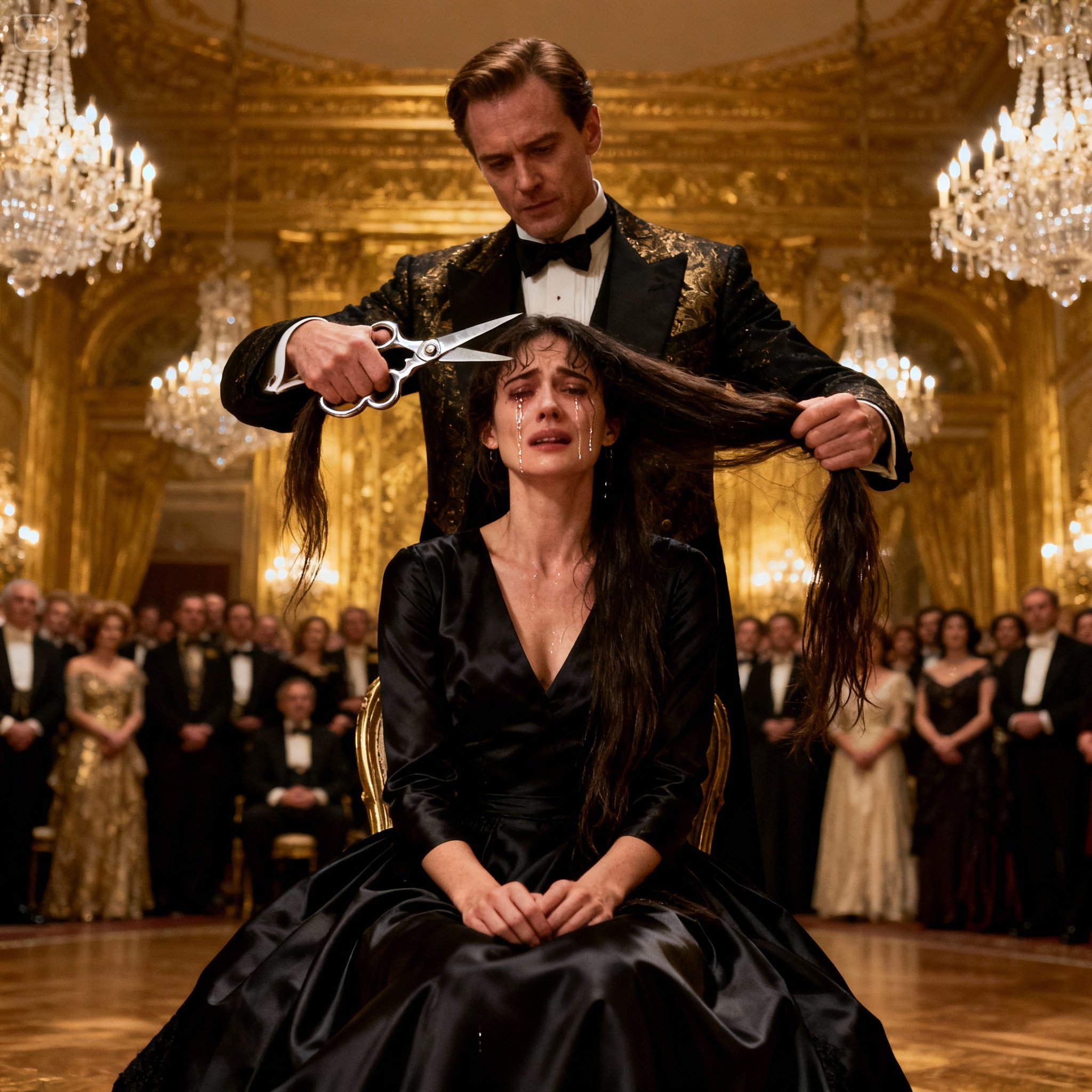 Amidst the glitter of the Roosevelt Ballroom gala, a ruthless billionaire cut a waitress’s hair before the delighted elite. He assumed she was defenseless. But when her brother — an underworld legend whose name was whispered even among mafia leaders — stepped into the hall, the power in the room shifted instantly.