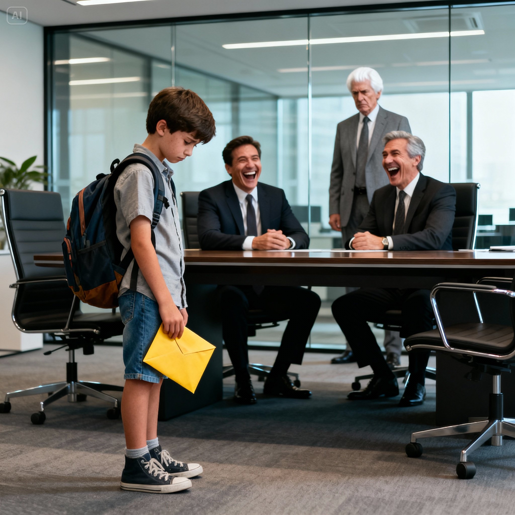 “I only came to return this thing I found…” The manager laughed, but the owner was watching everything from the window.