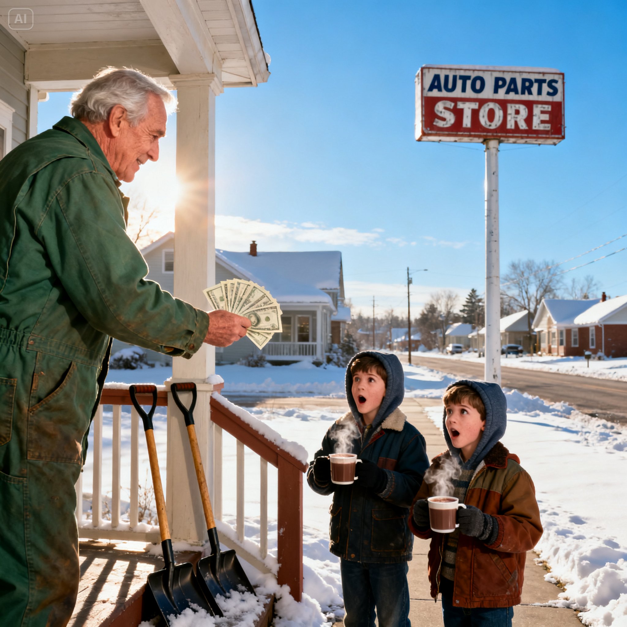 My doorbell rang at 7 AM on a freezing Saturday morning. I was ready to give someone a piece of my mind….