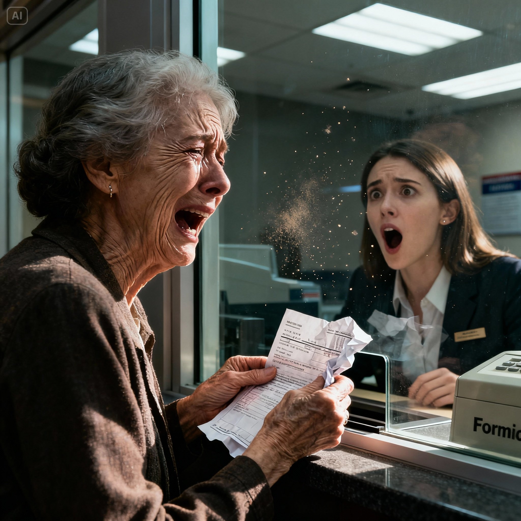 “I am 65 years old. I divorced 5 years ago. My ex-husband left me a bank card with 3,000 pesos. I never touched it. Five years later, when I went to withdraw the money… I was paralyzed.”