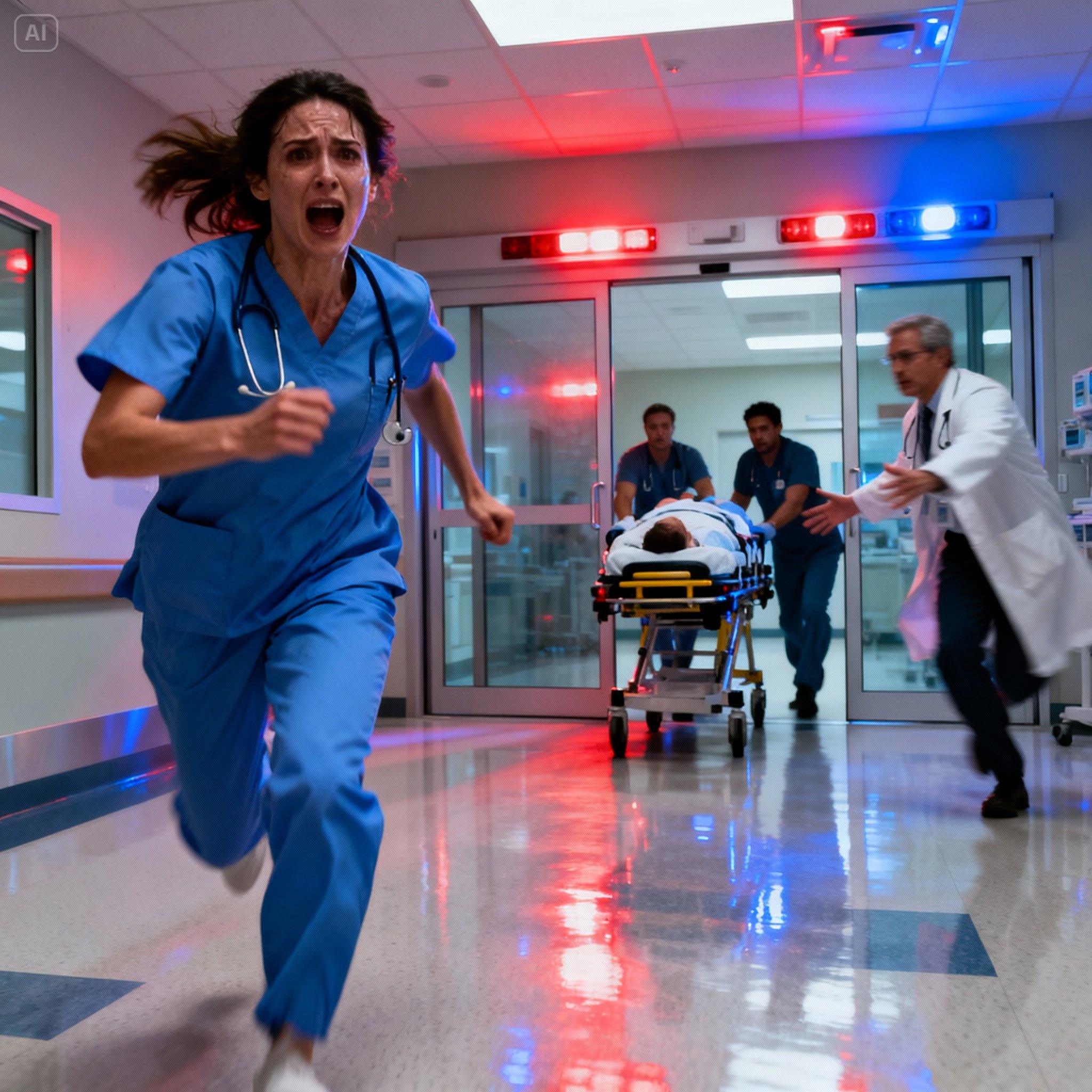 I was on a night shift when my husband, my sister, and my son were admitted, all unconscious. I rushed to see them, but a doctor stopped me in silence. —”You can’t see them yet,”— he said. Trembling, I asked: —”Why?” The doctor looked down and whispered: —”The police will explain it to you when they arrive.”