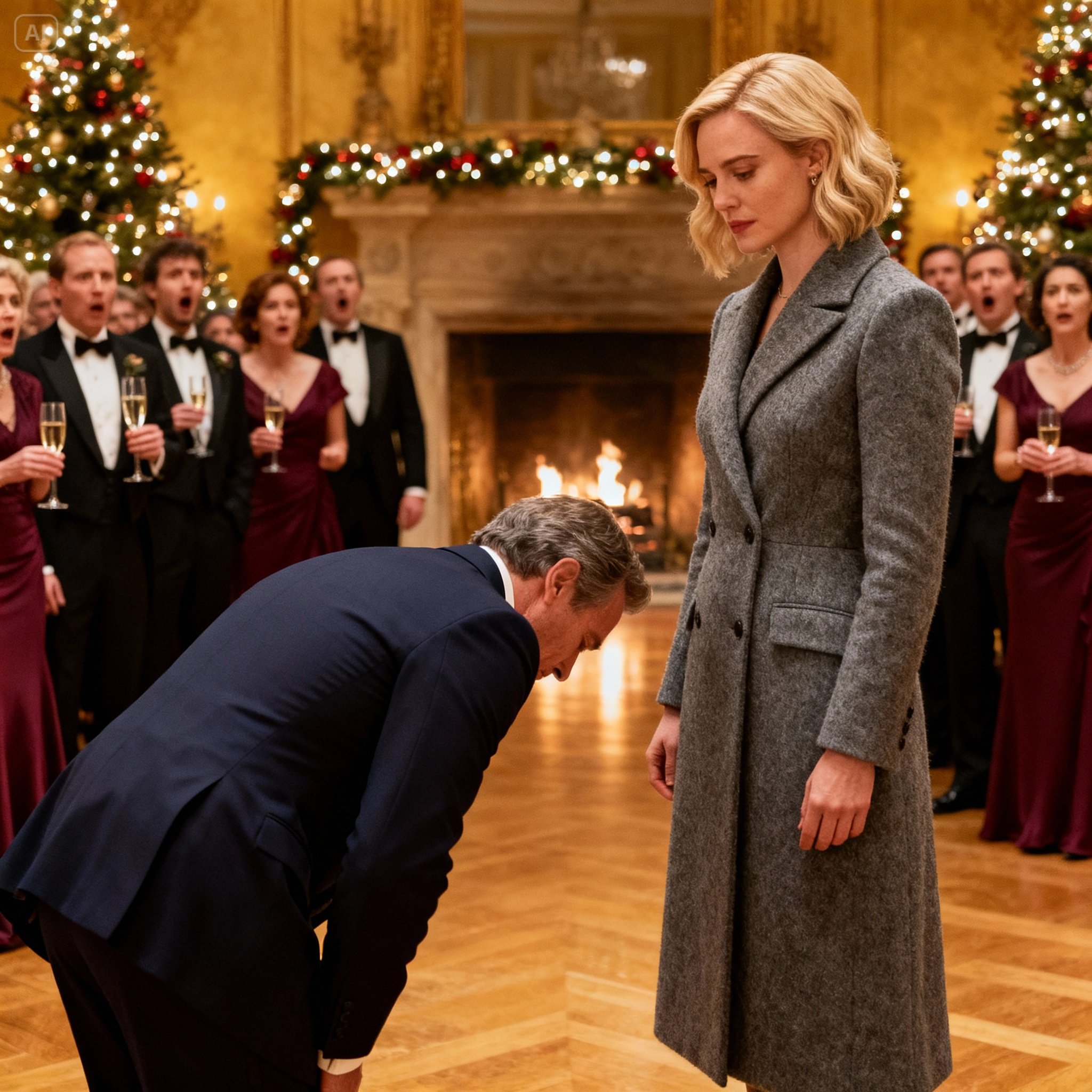 “I never told my family I owned a three-billion-dollar empire. In their eyes, I was still a failure. That’s why they invited me to their Christmas Eve party; not to reunite, but to humiliate me and celebrate my sister becoming a CEO with a $300,000 salary. I wanted to see how they treated ‘the poor one,’ so I pretended to be clueless and clumsy, dressing simply. But the moment I walked through the door… I saw someone standing in the middle of the room; someone they never imagined I knew. And when he smiled and spoke to me, the entire room turned to stone.”