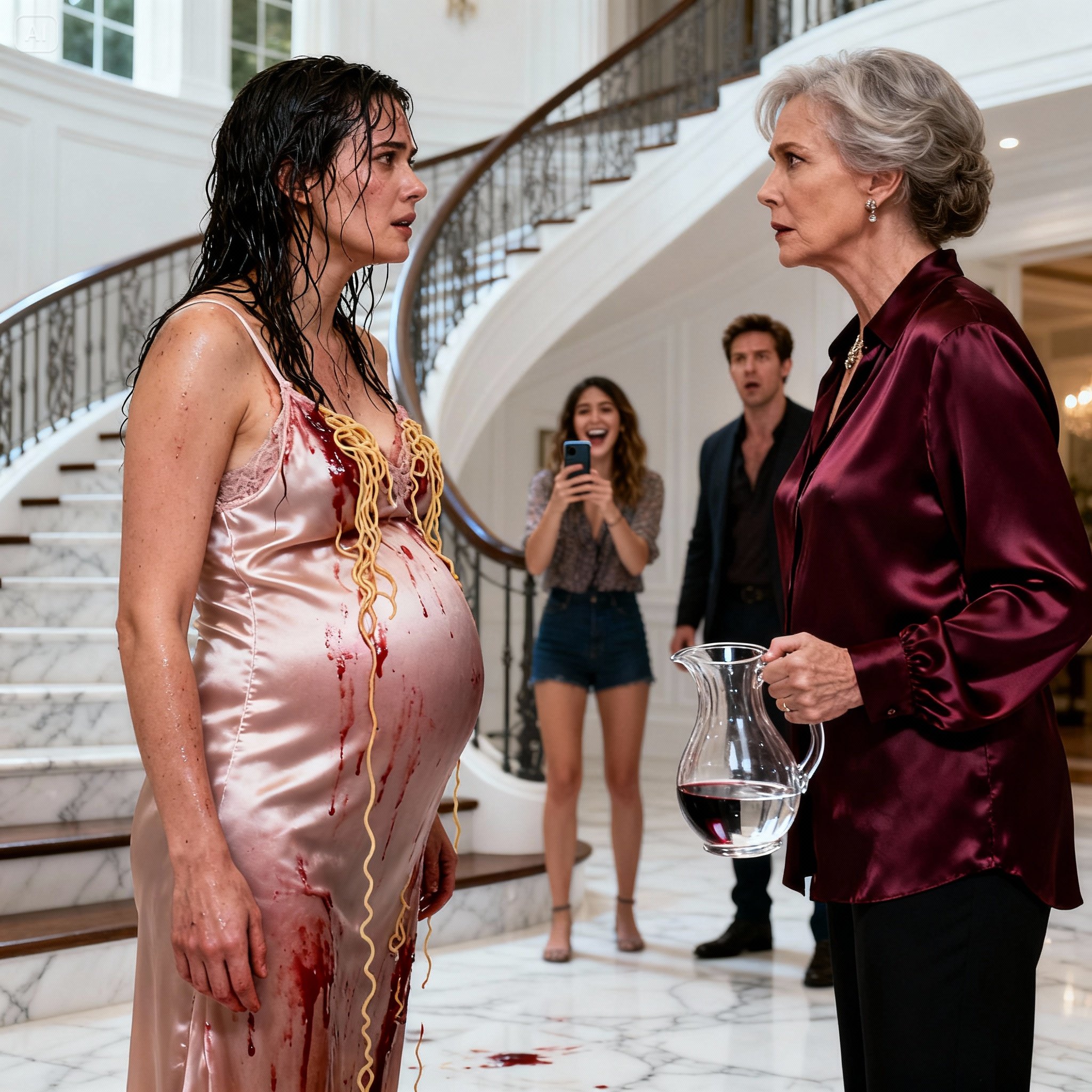 THEY MOCKED HIS PREGNANT WIFE FOR BEING POOR, NEVER IMAGINING SHE WAS THE TRUE OWNER OF THE COMPANY ALL ALONG…