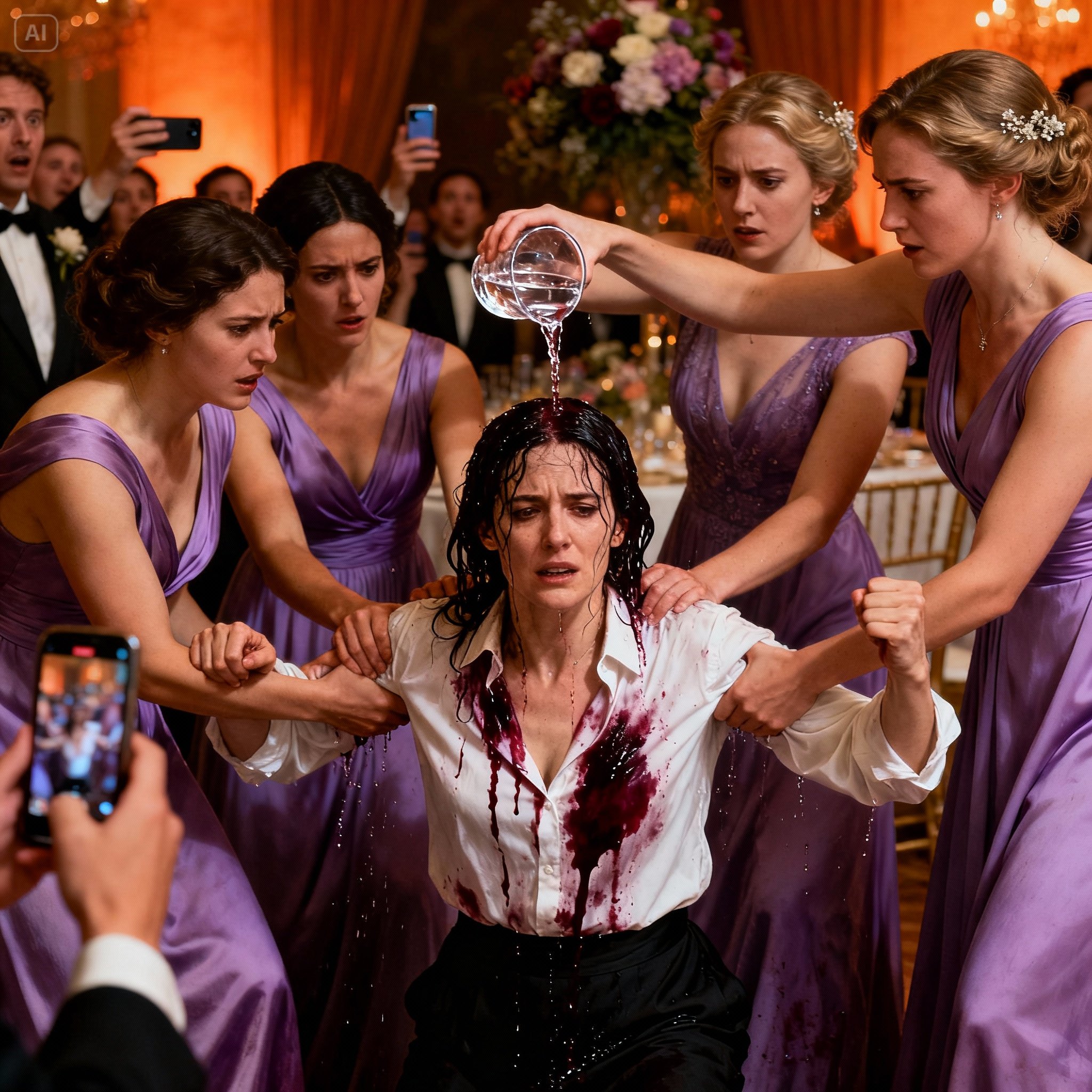 “THEY TORE MY DRESS, HUMILIATED ME, AND KICKED ME OUT OF MY COUSIN’S WEDDING BECAUSE THEY THOUGHT I WAS POOR… THEY DIDN’T KNOW MY HUSBAND OWNED THE VENUE.”