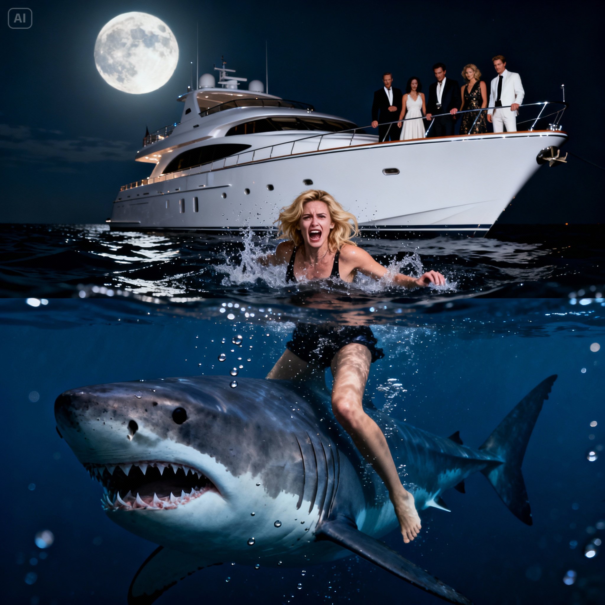My sister pushed me off the yacht and yelled: ‘Say hello to the sharks for me!’. And my parents? They just stood there, smiling. Their plan was to steal my 5.6-billion-dollar fortune. But when they returned home… I was already waiting for them. ‘I have a gift for you too.'”