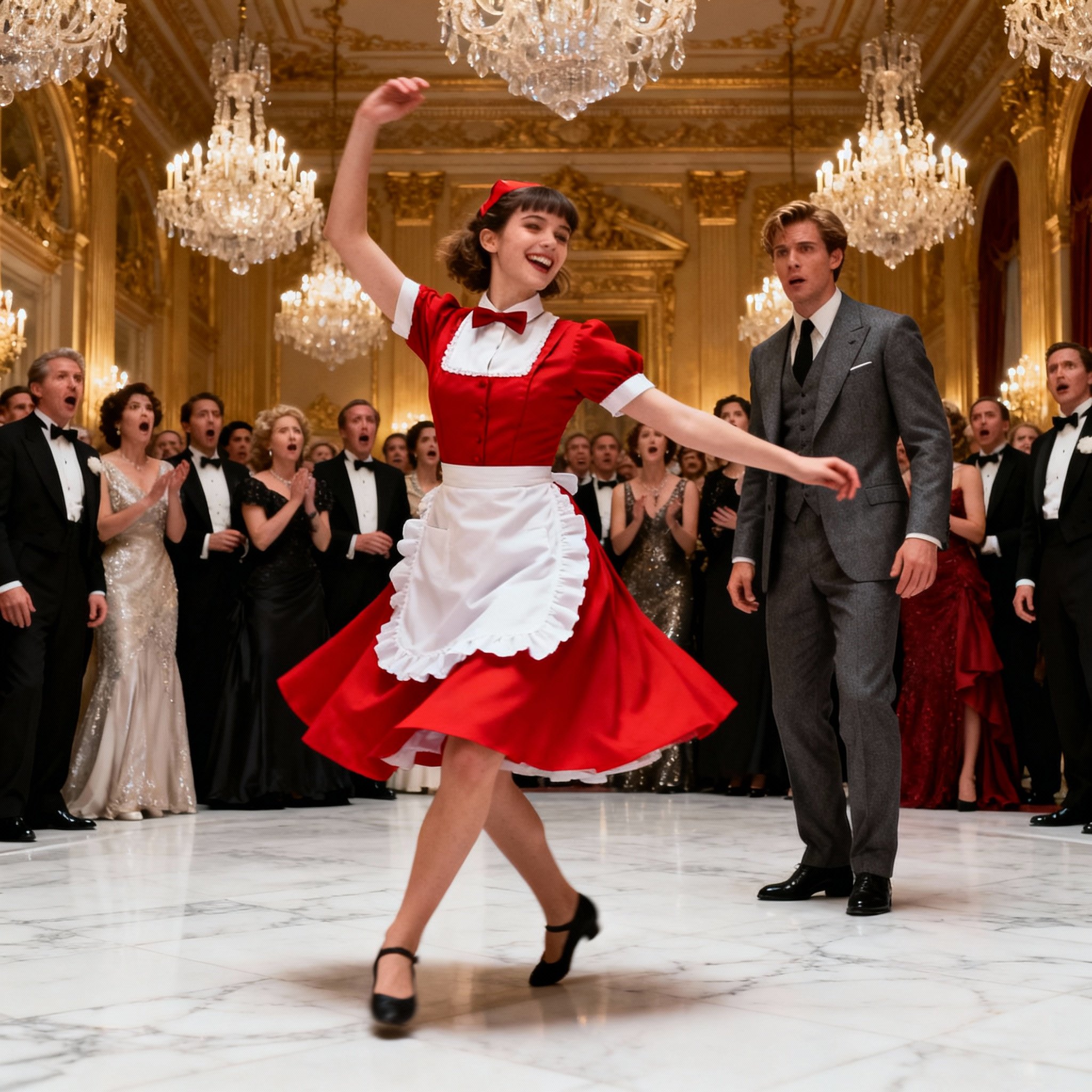 “IF YOU KNOW HOW TO DANCE, I’LL MARRY YOU,” THE MILLIONAIRE CHALLENGED… UNTIL THE CLEANING LADY DANCED INCREDIBLY