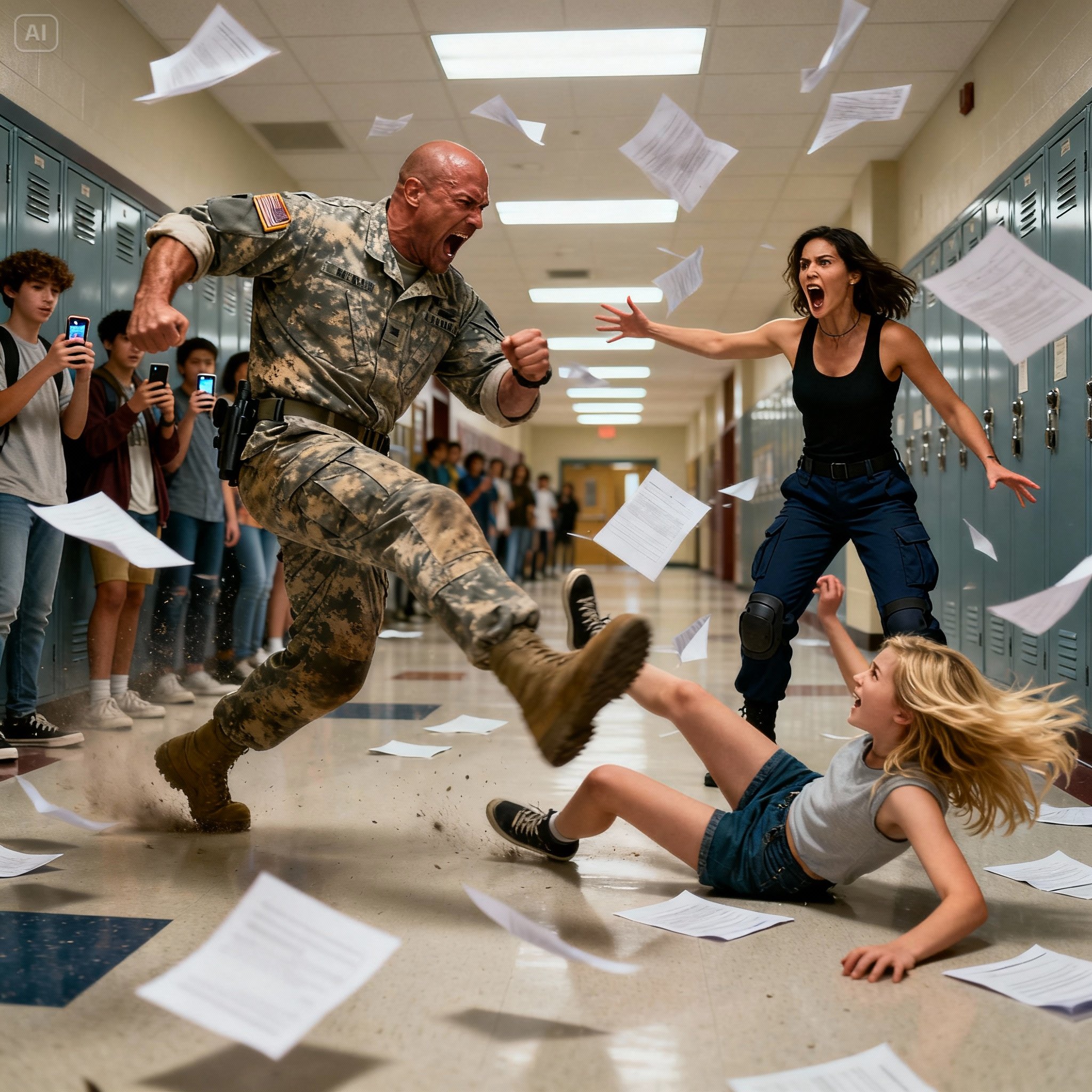 “Silence!” —A School Failed to Protect a Military Child—What Happened Next Changed Everyone in the Room