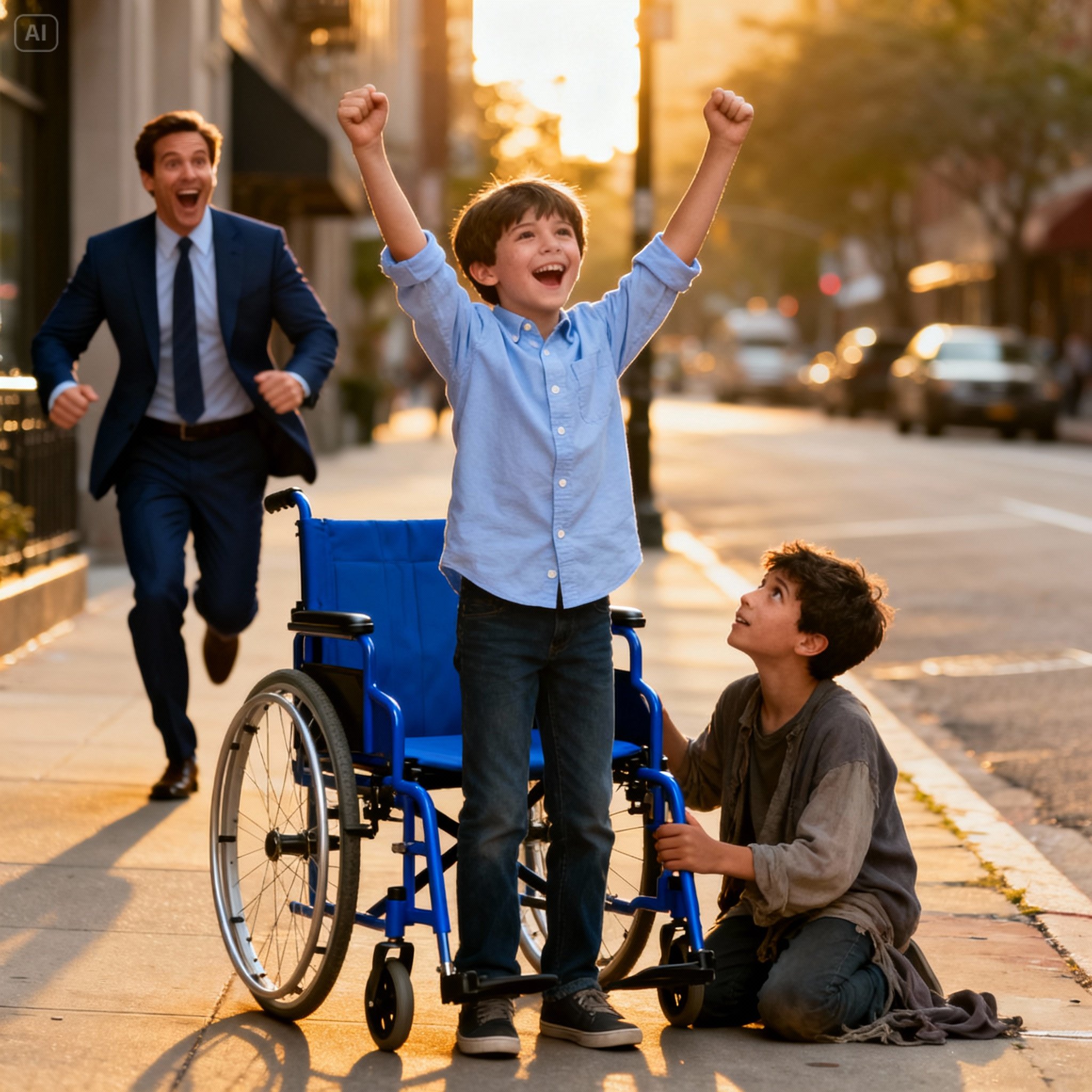 THE DOCTORS SAID HE WOULD NEVER WALK AGAIN… BUT A BEGGAR BOY…
