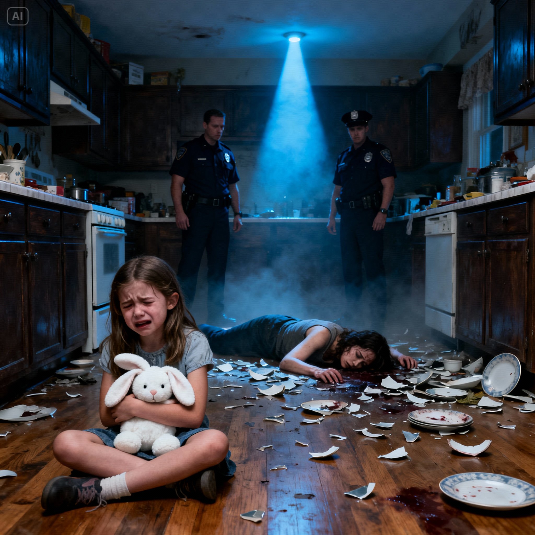 “I’m under the table… I’m scared” – The trembling voice that led the police to discover a secret no one wanted to see.