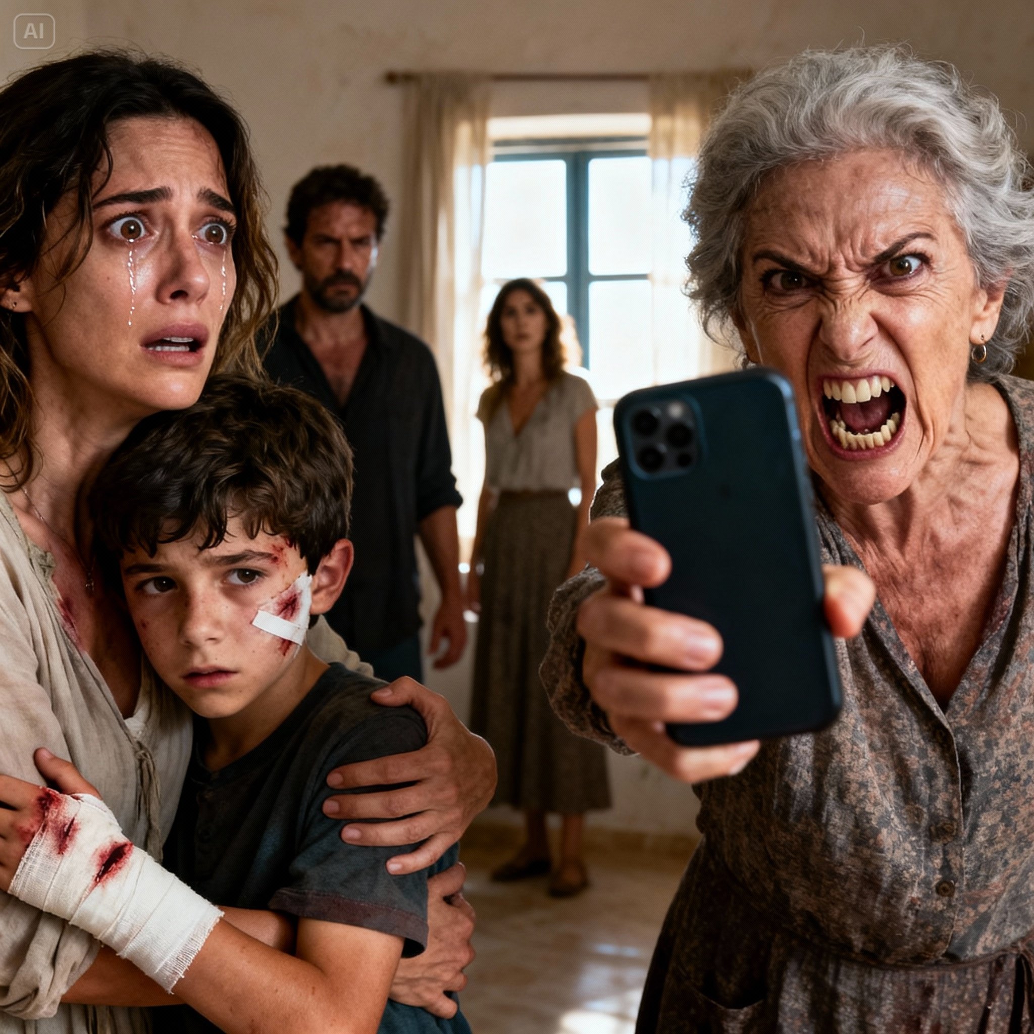 “My 8-year-old son was beaten by his 12-year-old cousin, resulting in several broken ribs. When I was about to call the police, my mother snatched the phone from me. ‘They’re just boys being boys! You’ll ruin my dear grandson’s future!’ My father didn’t even look at my son. ‘You always make such a big deal out of everything.’ My sister smiled triumphantly. They had no idea what I was about to do…”