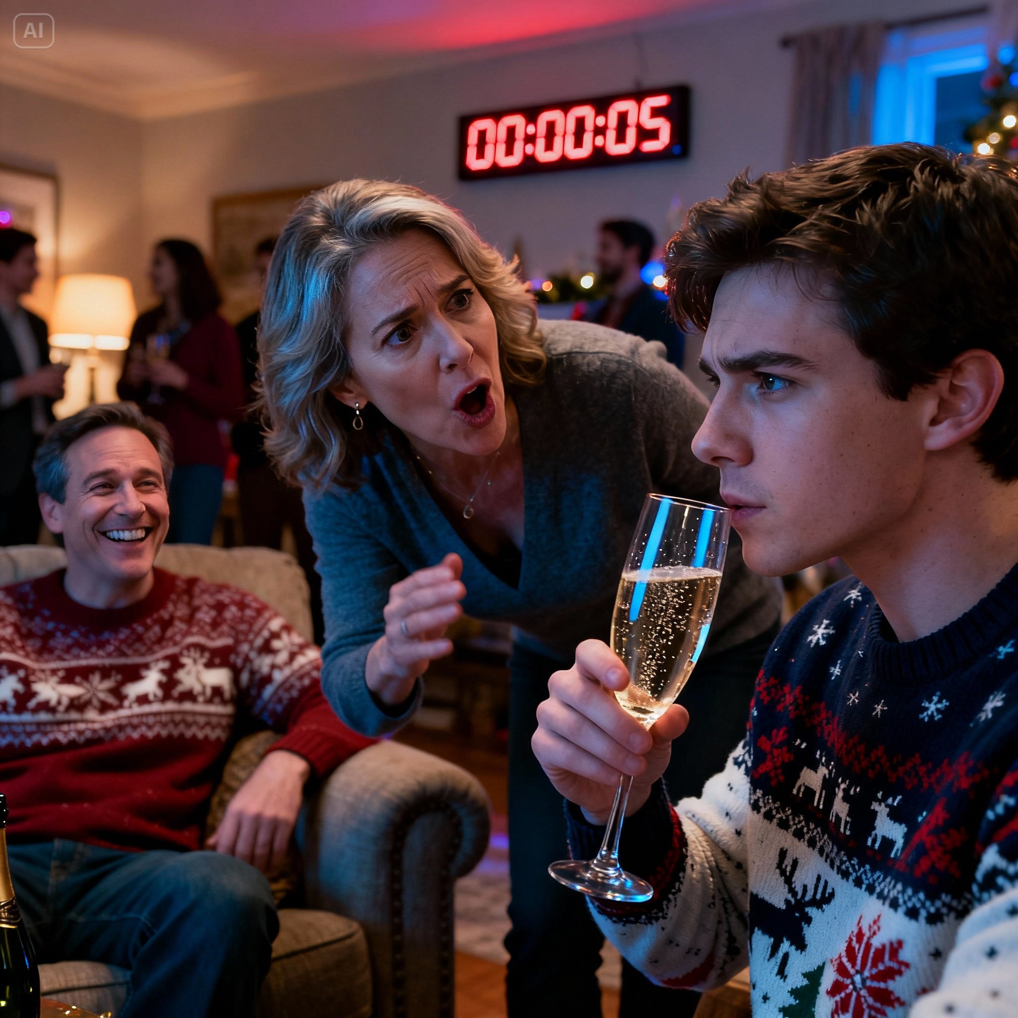 During The New Year Countdown, Mom Whispered Loudly, “Your Sister Can’t Manage Her Finances. You’ll Fix It. Just $1,800 Every Month.” Dad Snickered, “If You Don’t Agree, Don’t Come Back Here.” I Sipped My Champagne. “Then This Is My LAST Sip Here.” And Then…