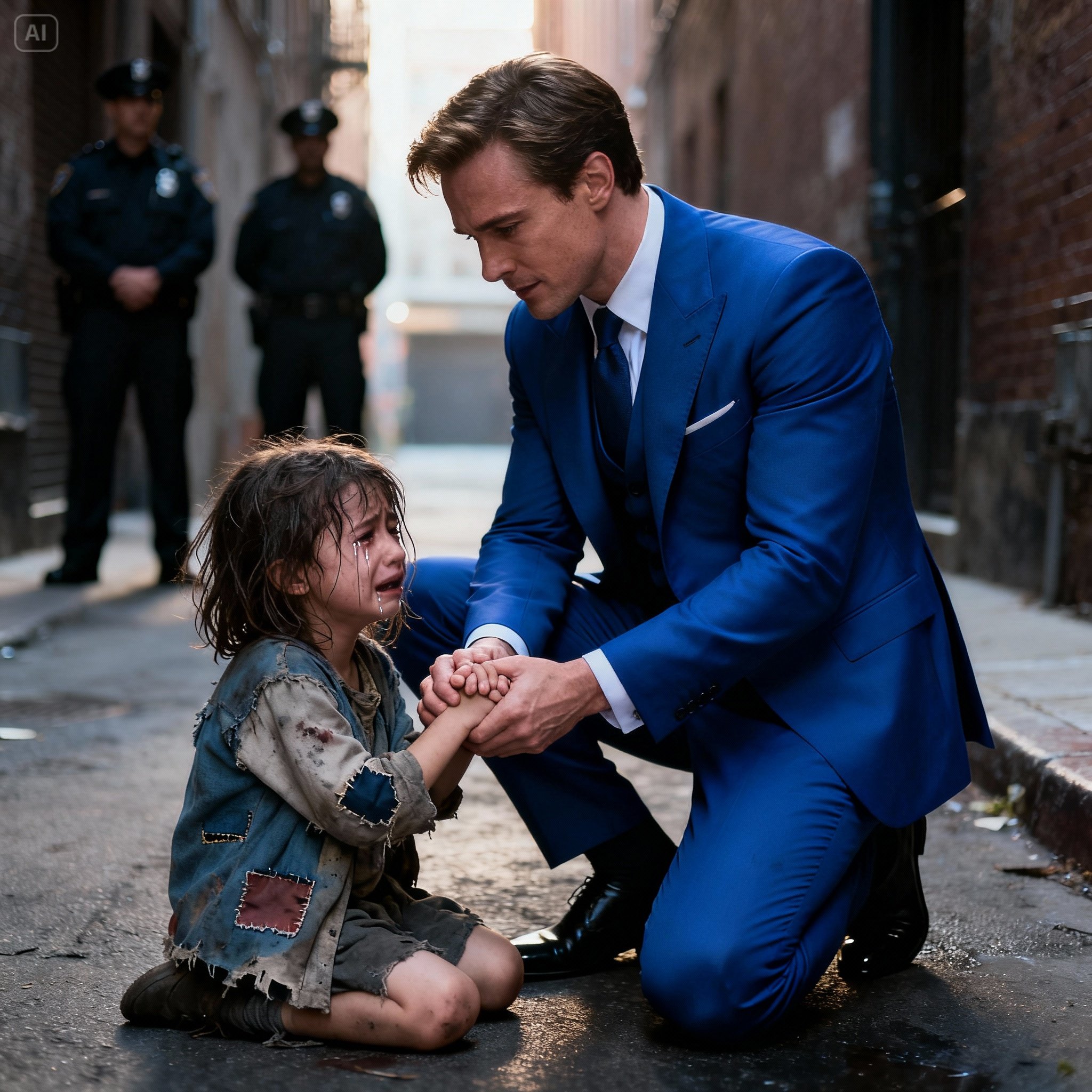 “Pretend you’re hugging me,” the poor girl said — Without knowing he was a billionaire