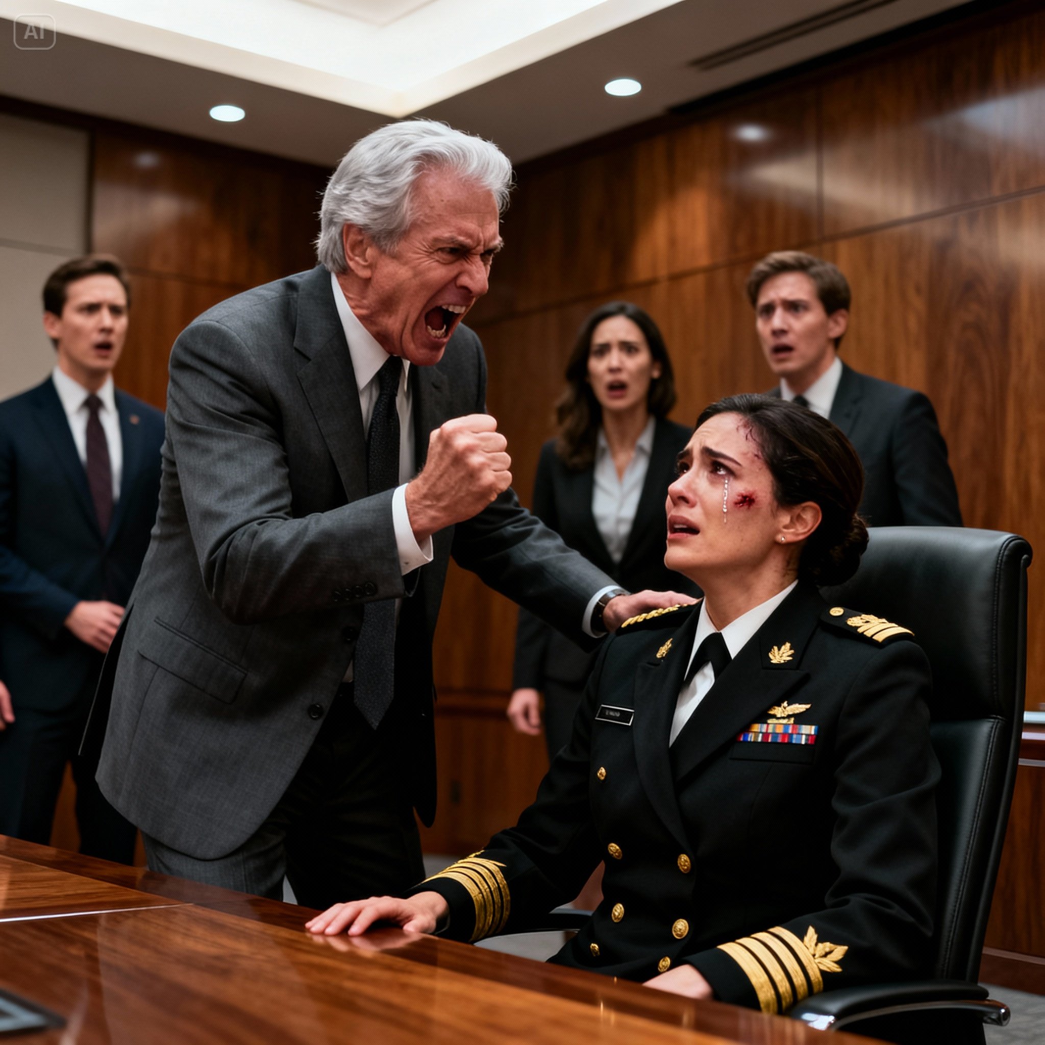 At the will reading, dad demanded that I sign over my $5.8 million penthouse to my brother. When I said no, he slapped me in front of everyone. The lawyer stared at him and said, “Do you know who actually owns that $14M mansion you live in?” He froze mid-sip