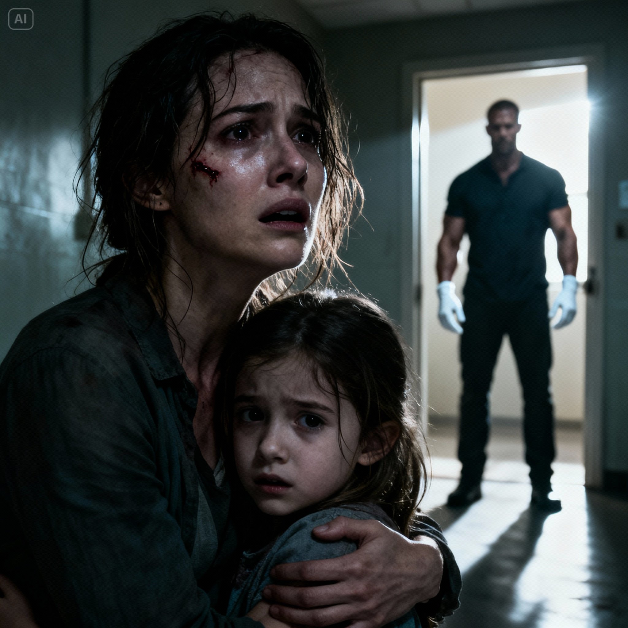 My husband had just left the house for a business trip, when my six-year-old daughter whispered: “Mommy… we have to run. Right now.” I asked, “What? Why?” She trembled and said, “There’s no time. We have to get out of this house immediately.” I grabbed my bag and reached for the door— and that’s when it happened.