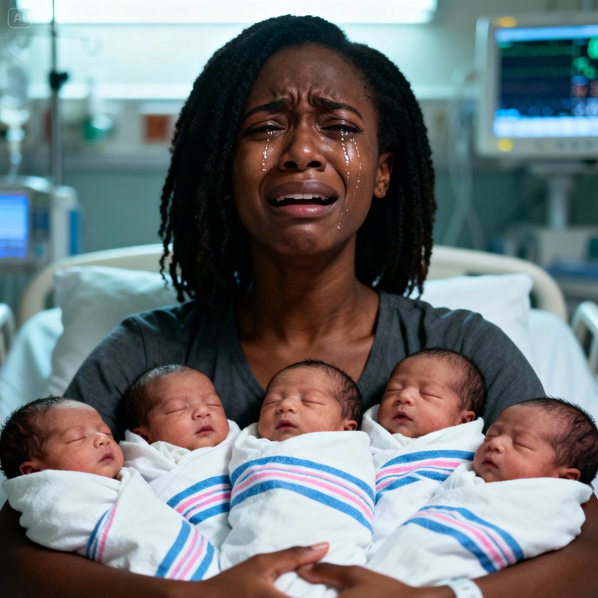 In 1995 he walked out, abandoning her with five Black children: 30 years later, the truth left everyone in shock!