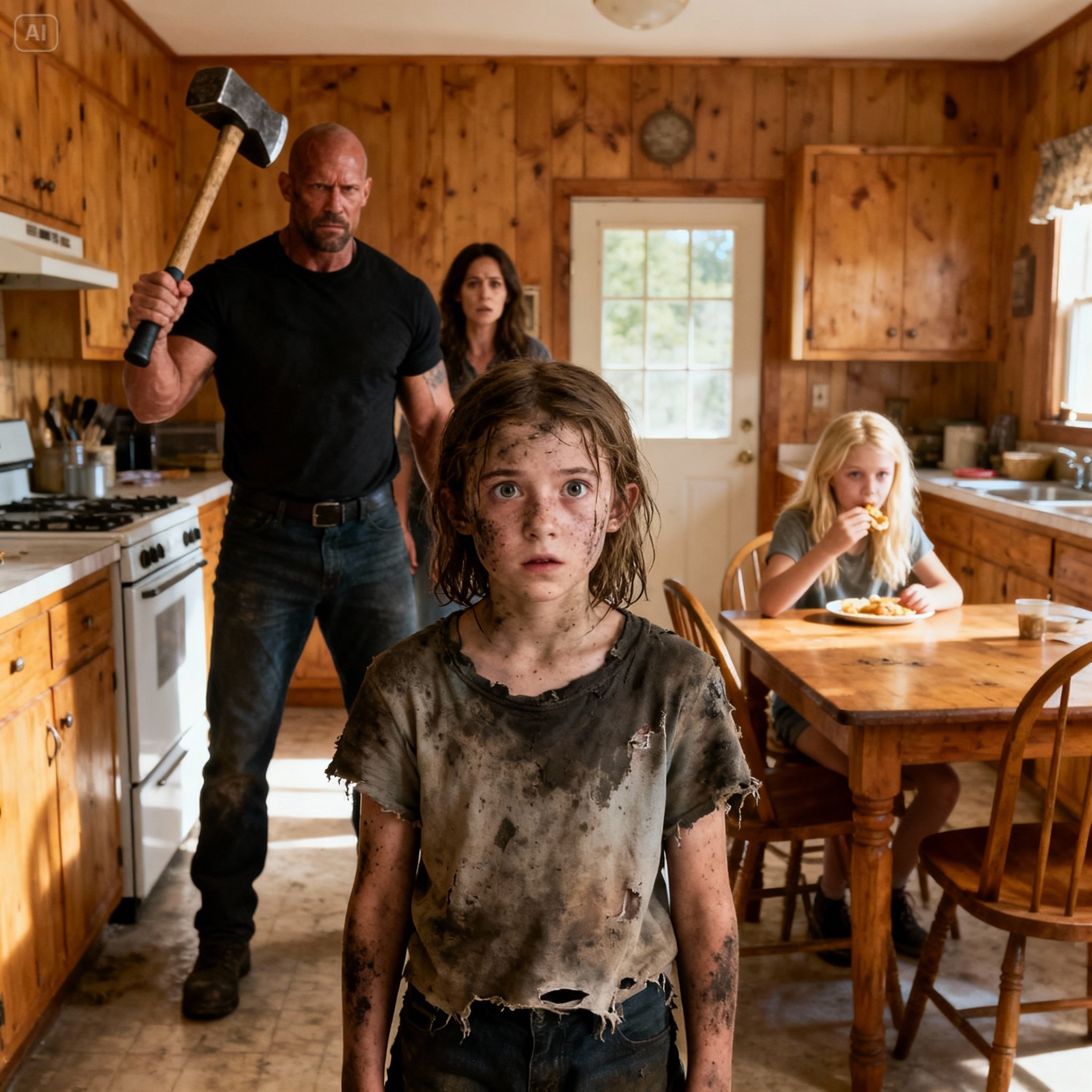 For daring to question why my sister ate steak while I received scraps, my father brought a hammer down on my finger, laughing and saying useless girls didn’t deserve fingers, while my mother hissed that trash deserved nothing. But three years later, the silent shadow they created returned with a vengeance they could never digest.