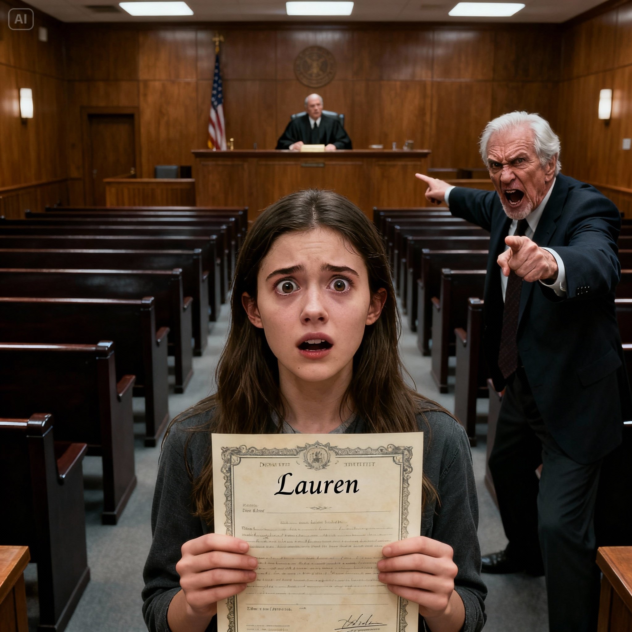 She Drowned,” My Father Told The Court- Calmly, Like It Was A Fact. I Stared At The Death Certificate With My Name On It the Room Froze When I Walked In… Very Much Alive. Everything Changed After That….