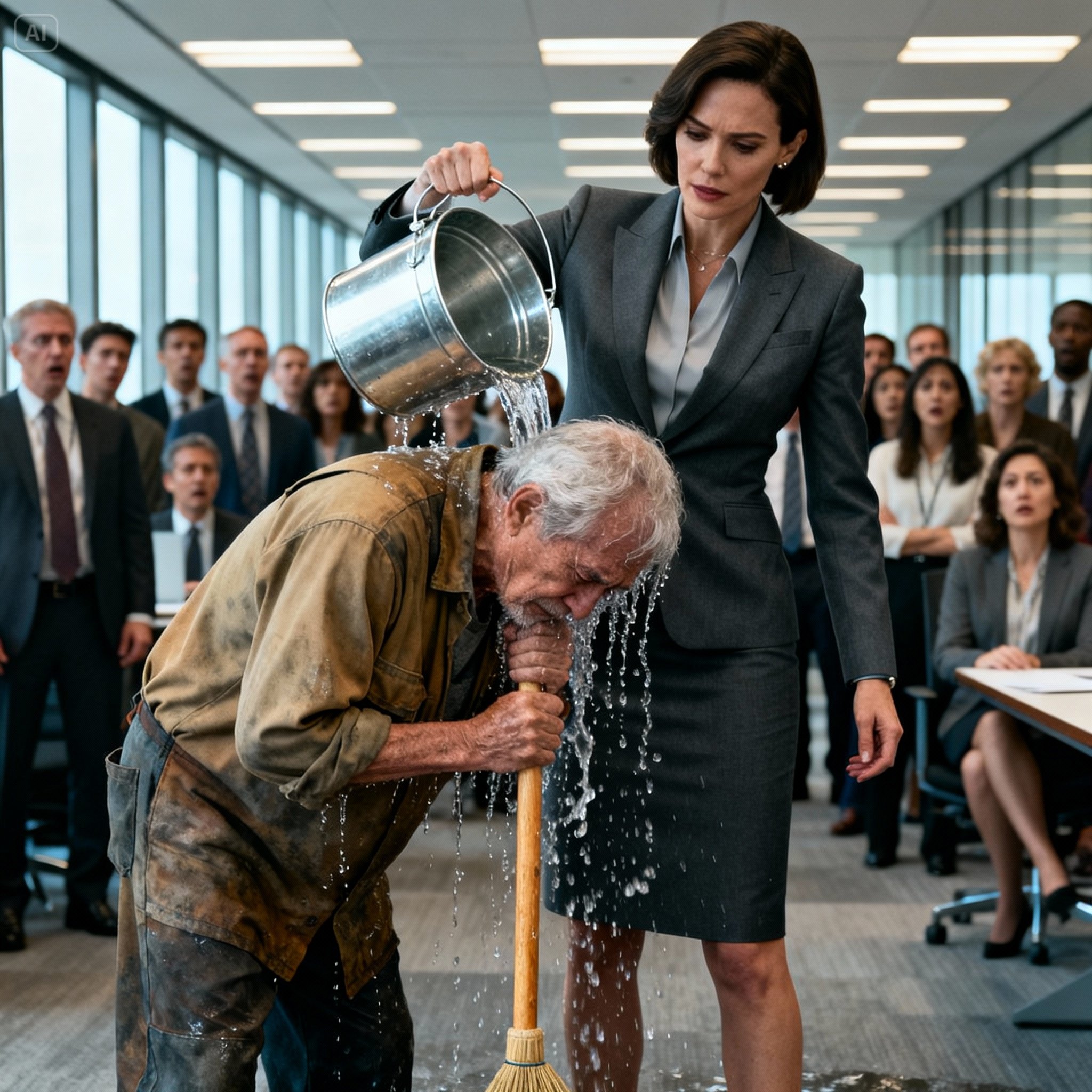 She humiliated the old man thinking he was a beggar… But upon discovering who he was, they were left in shock.