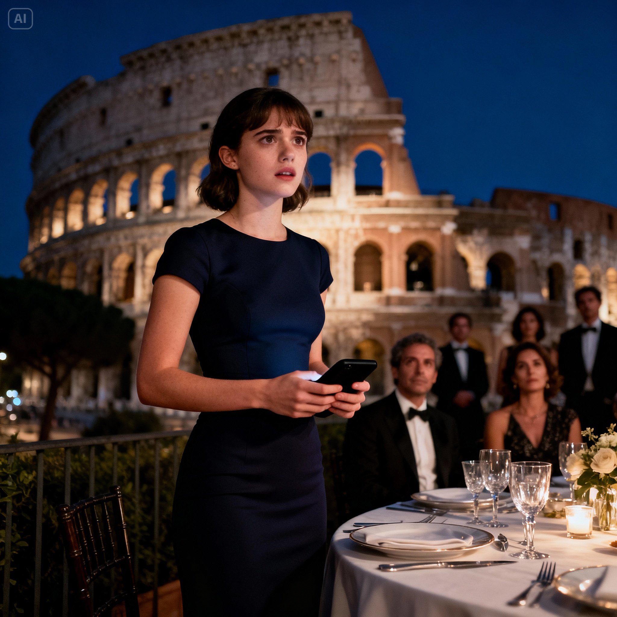 We flew to Rome for my mother-in-lawโs grand birthday dinner. But when I reached the table, every seat had a nameโฆ except mine! They all laughed it off. I stayed calm โ and my quiet revenge later that evening became the highlight of the trip