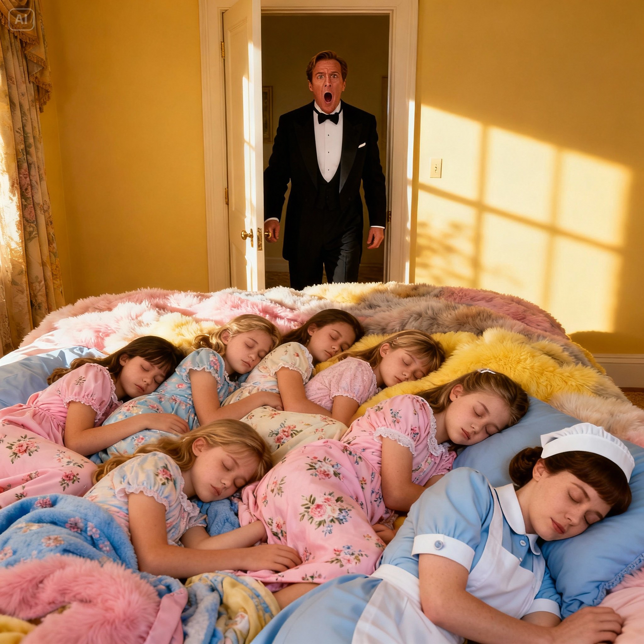 A millionaire fired 37 nannies in two weeks, yet one domestic worker did the impossible for his six daughters.