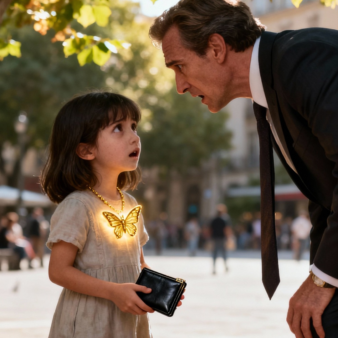 A humble girl returns a millionaire’s wallet… but he freezes when he sees her necklace.