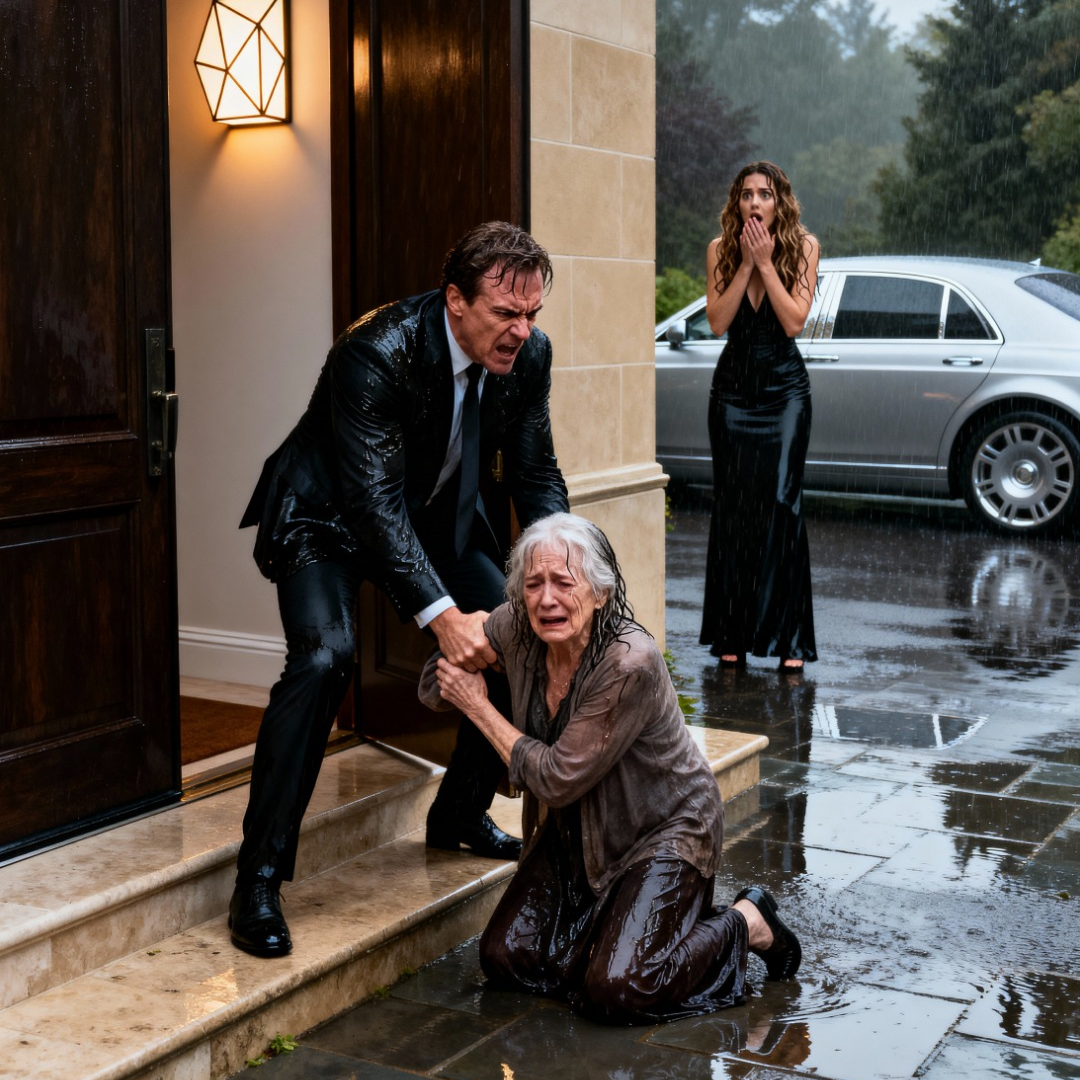 “He threw me out of his mansion in the rain for being old and poor… but he didn’t know that on that day, he was signing the ruin of his empire.”