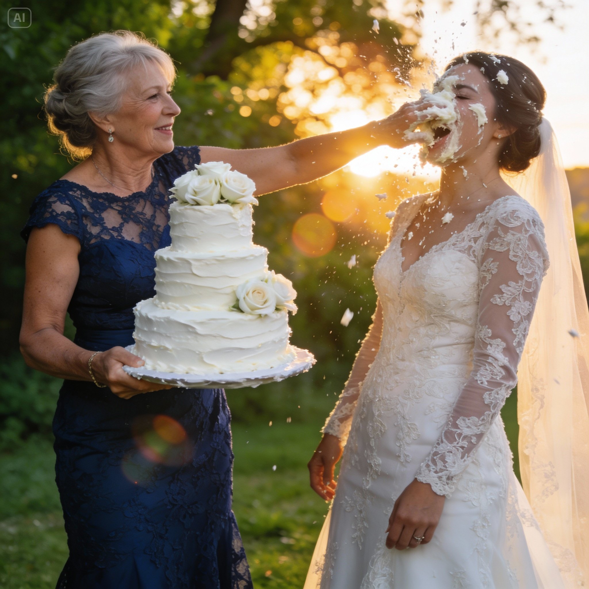 My Mother-in-Law Slapped Me at the Altar and Covered My White Dress in Cake. She Called Me a Thief, Until My Brother Revealed the Secret She’s Hidden for 20 Years.