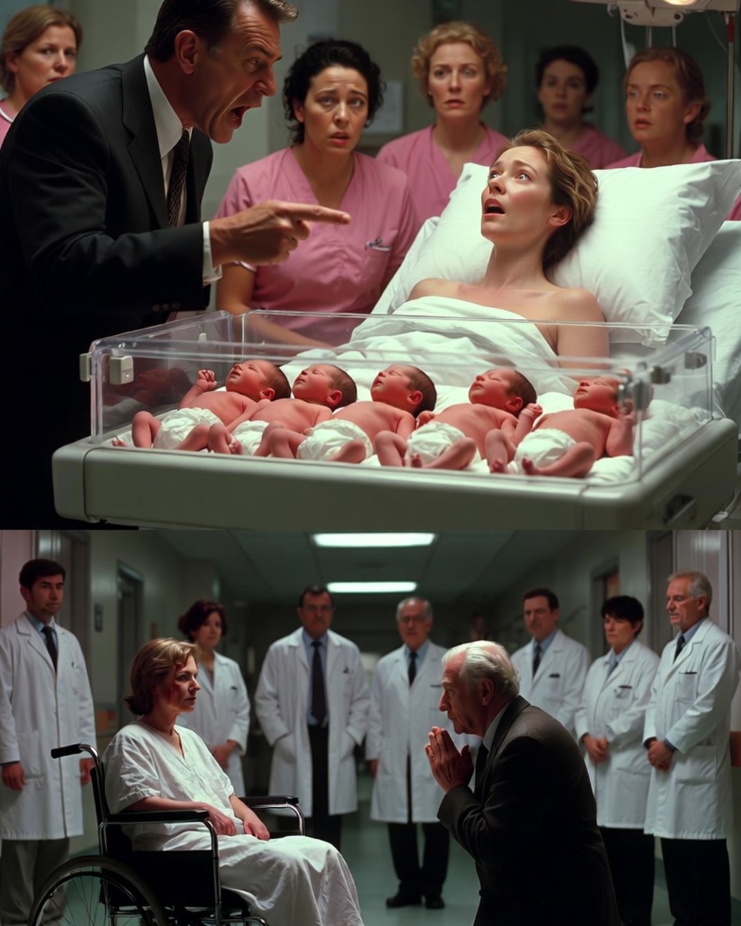 IN 1995, HE ABANDONED HIS WIFE AT THE HOSPITAL FOR GIVING BIRTH TO FIVE “DARK-SKINNED” BABIES — 30 YEARS LATER, THE WORLD WAS SHOCKED BY THE TRUTH REVEALED IN A DNA TEST