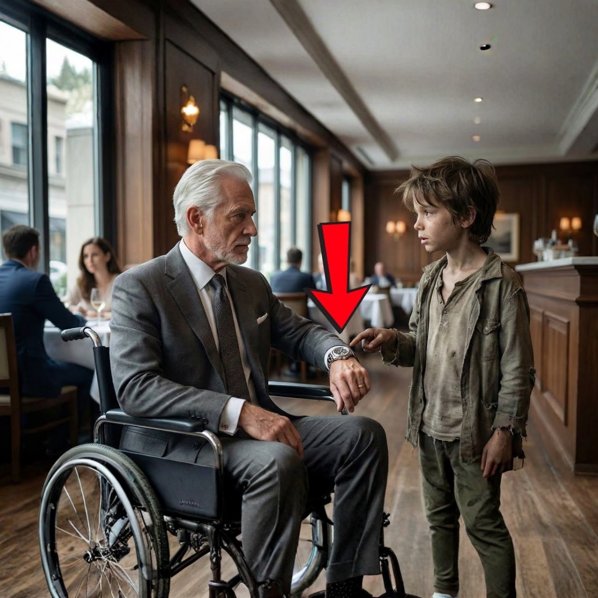 “Sir, my dad has a watch just like yours.”