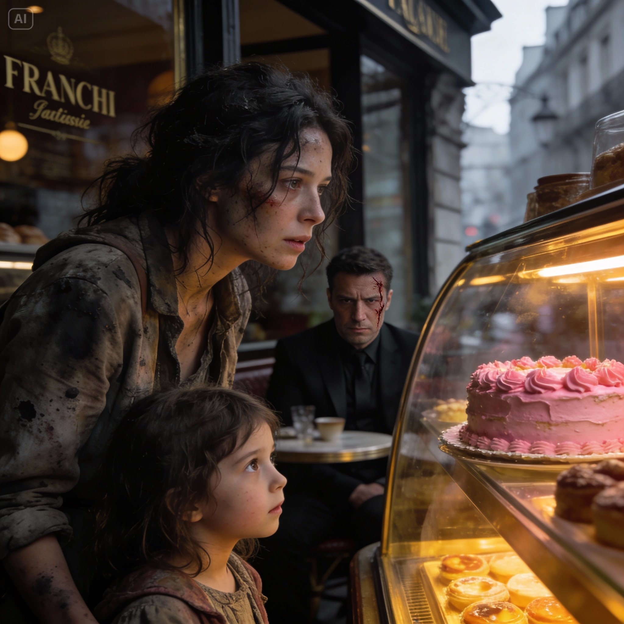 “Ma’am, do you have any cake that is about to expire? Today is my daughter’s birthday, and I have nothing else.”