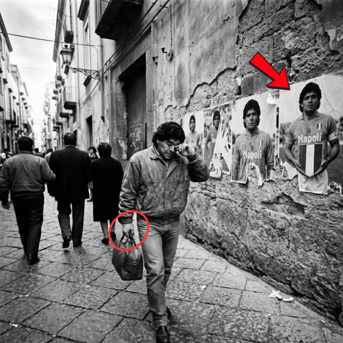 Maradona arrived in Naples with 85,000 people and left alone at 4 AM — No one came to say goodbye…