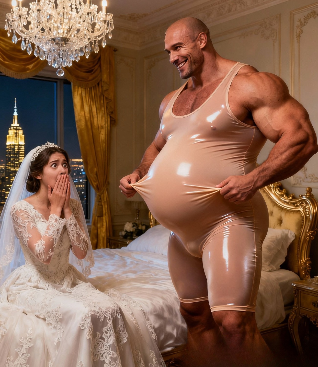 SHE WAS FORCED TO MARRY THE “PIG BILLIONAIRE” TO PAY OFF HER FAMILY’S DEBTS — BUT ON THE NIGHT OF THEIR ANNIVERSARY, SHE SCREAMED WHEN HE REMOVED HIS “SKIN,” REVEALING THE MAN EVERYONE HAD DREAMED OF..